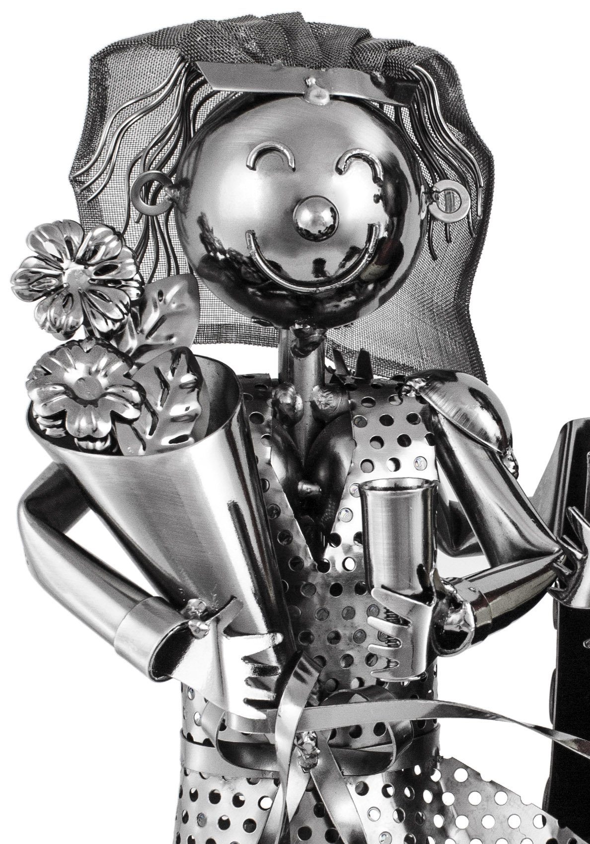 BRUBAKER Weinflaschenhalter Hochzeit, (1-St., inklusive Grußkarte), Metall günstig online kaufen