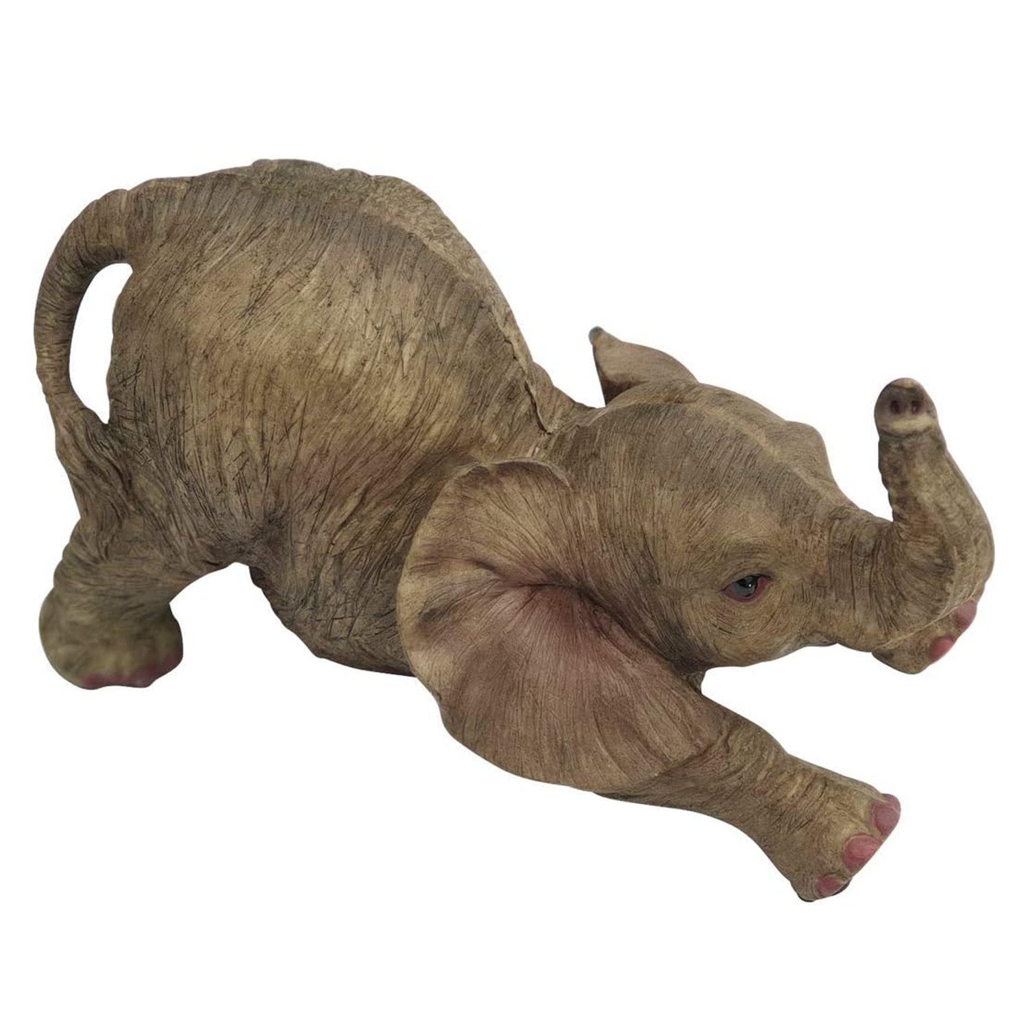 Fachhandel Plus Tierfigur Elefant Elefantenfigur Glückselefant liegend Deko günstig online kaufen