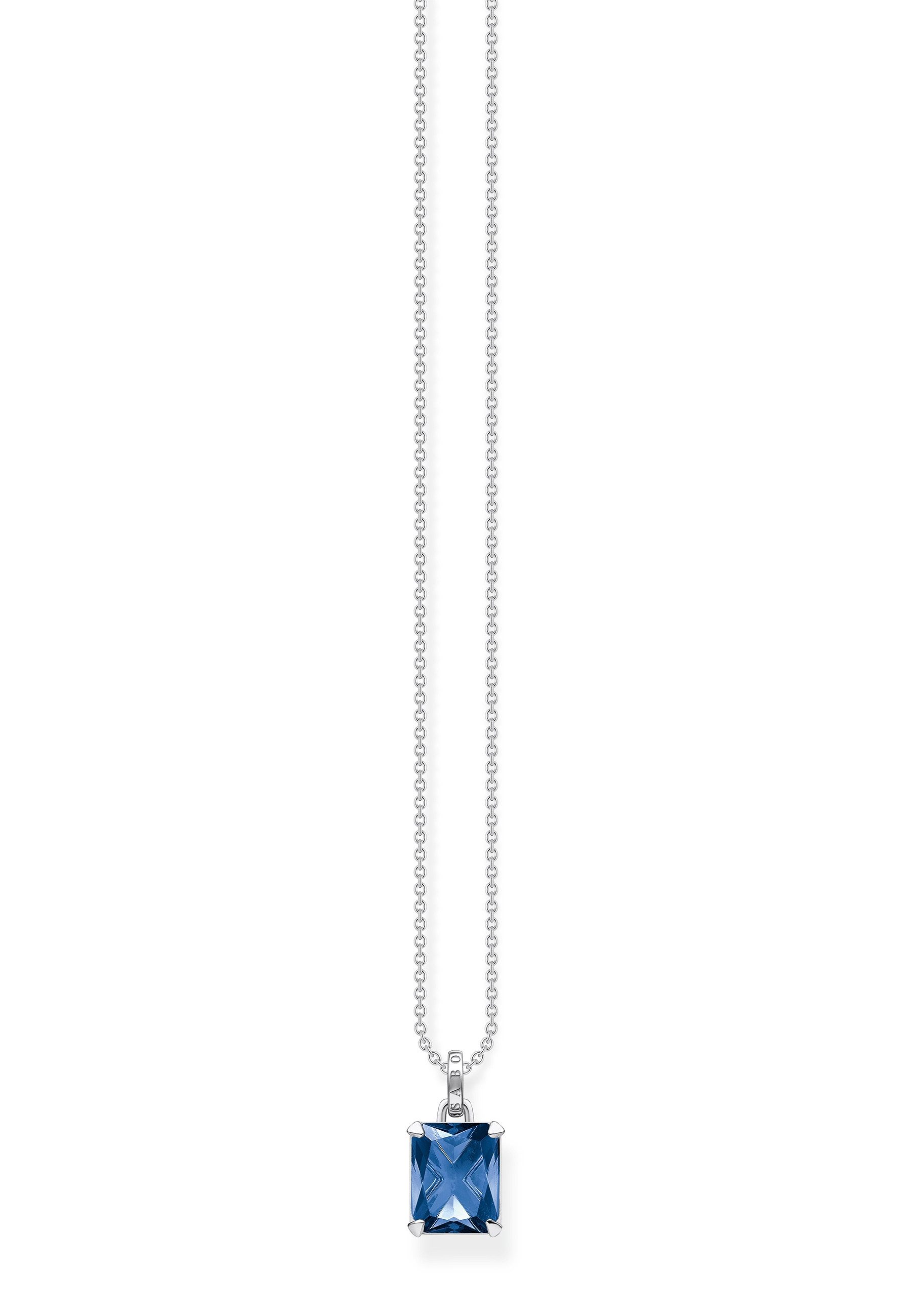 THOMAS SABO Collier Halskette Blauer Stein günstig online kaufen