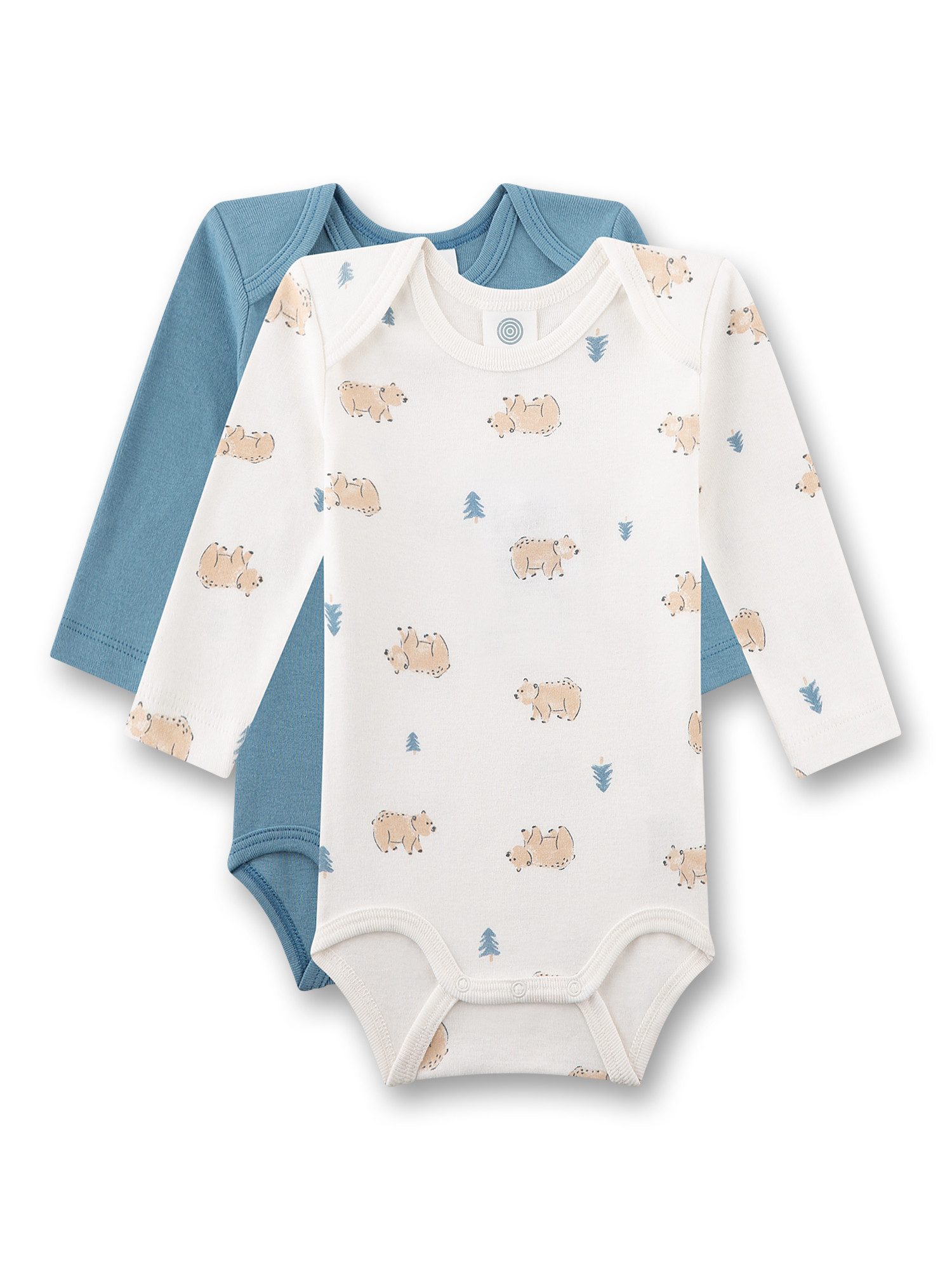 Sanetta Langarmbody Langarmbody im Doppelpack (Packung, 2-tlg., 2er-Pack)