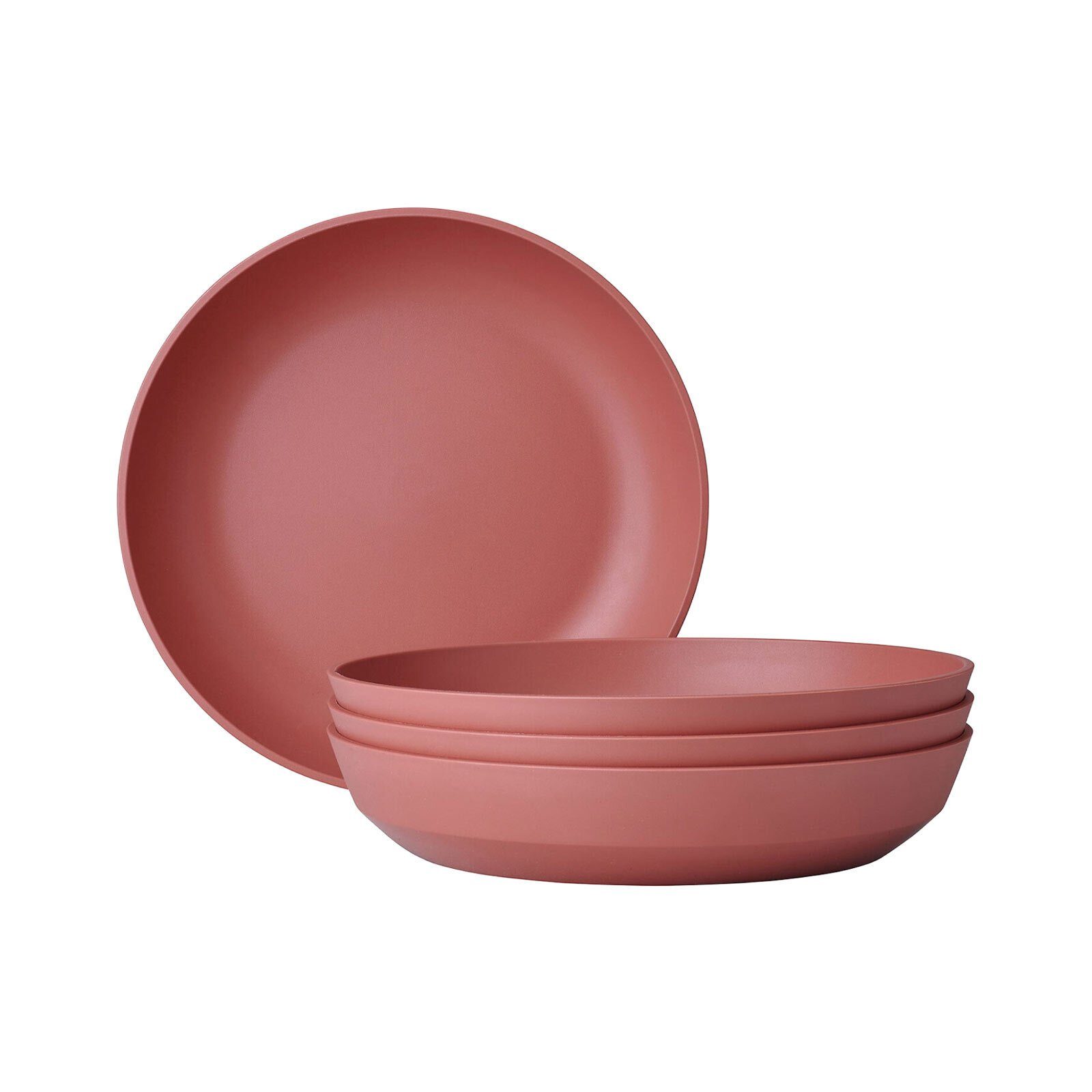 Mepal Suppenteller Silueta Suppenteller ø 21 cm 4er Set, (4 St)