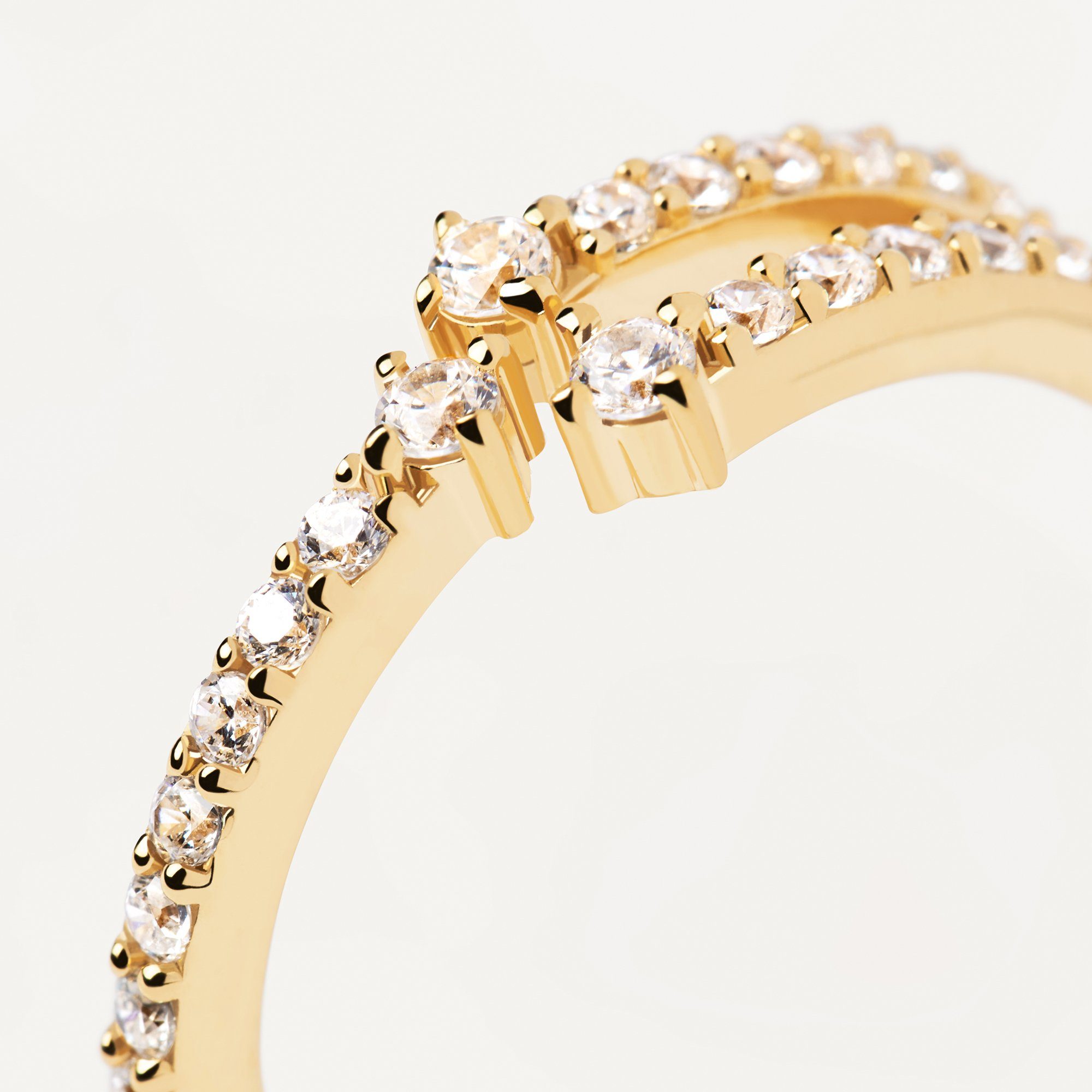 P D Paola Fingerring Ring 925er Sterlingsilber