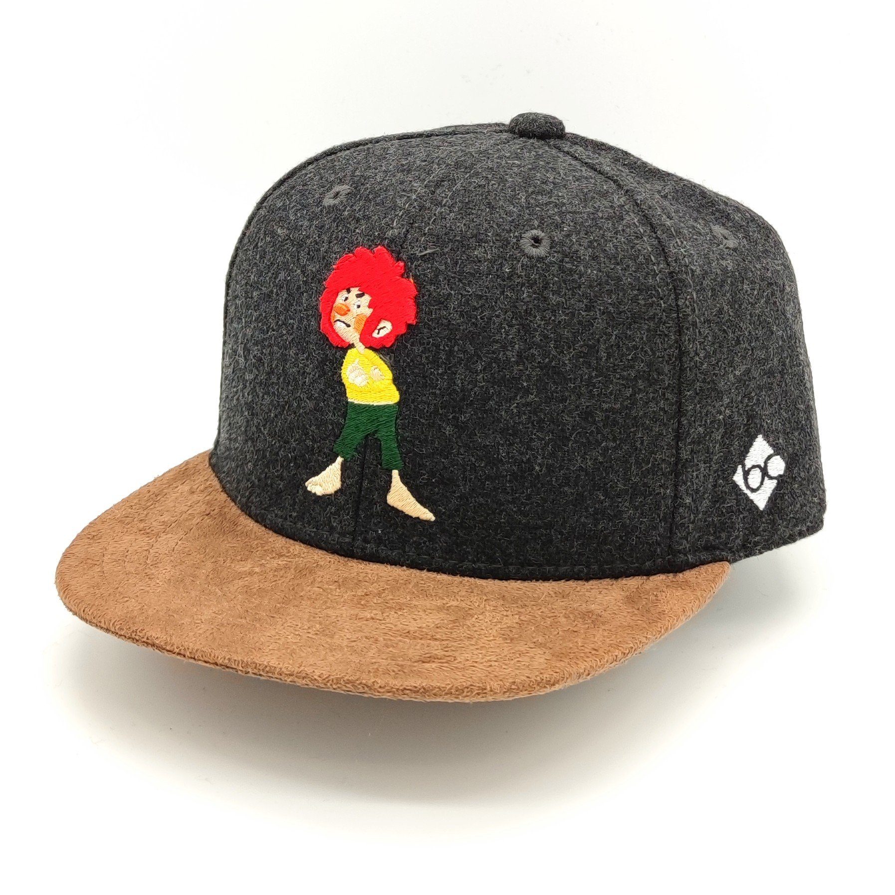 Bavarian Caps Jerseymütze Kids Pumuckl Cap anthrazit