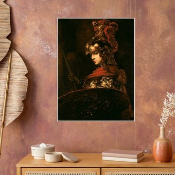 Posterlounge Poster Rembrandt van Rijn, Athene, Malerei