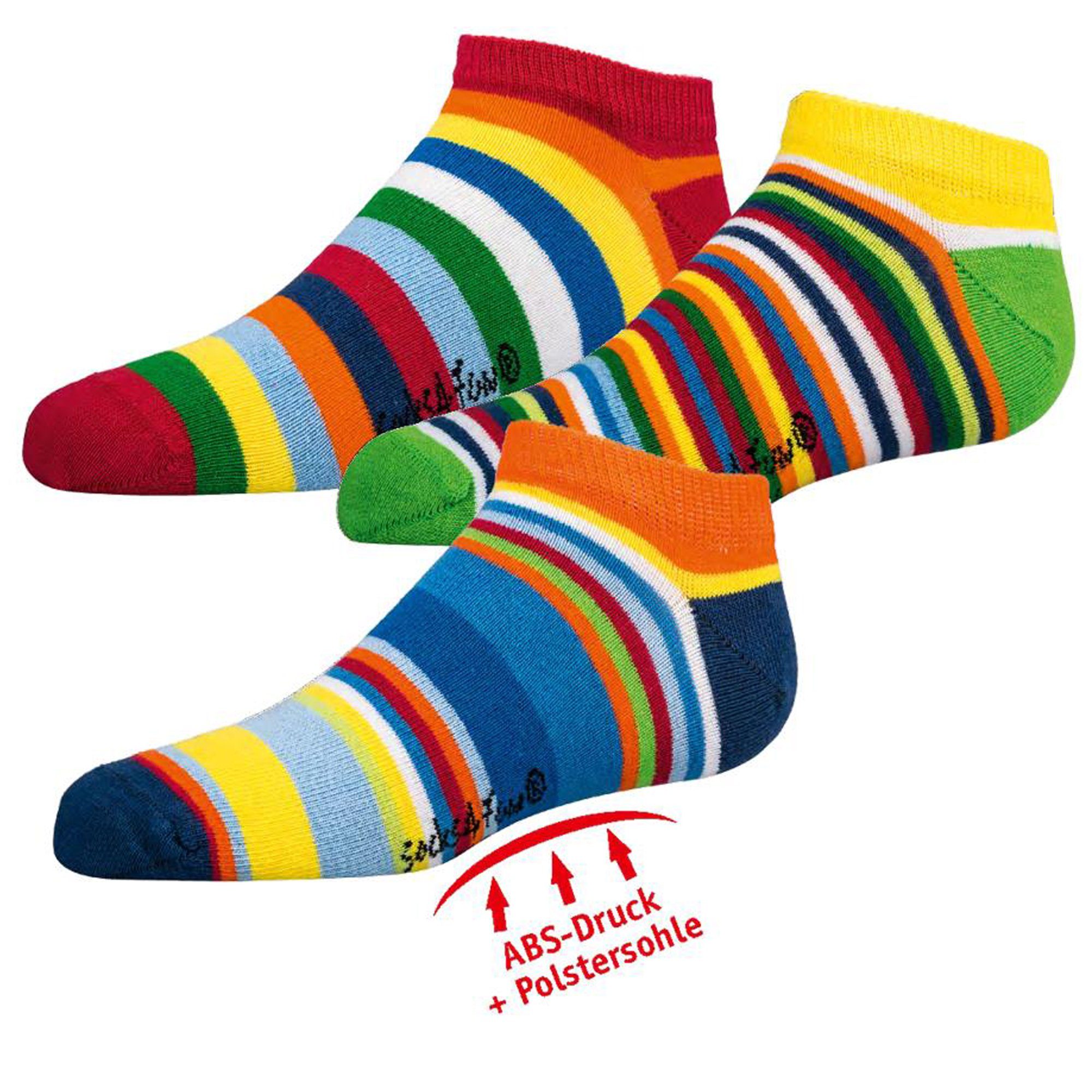 Socks 4 Fun Sneakersocken »3187« (Packung, 6-Paar, 6 Paar) ABS-Druck Kinder  Socken Sneakersocken, Trampolin-Socken, Jungen & Mädchen, Kindersocken  Sneaker-Strümpfe online kaufen | OTTO
