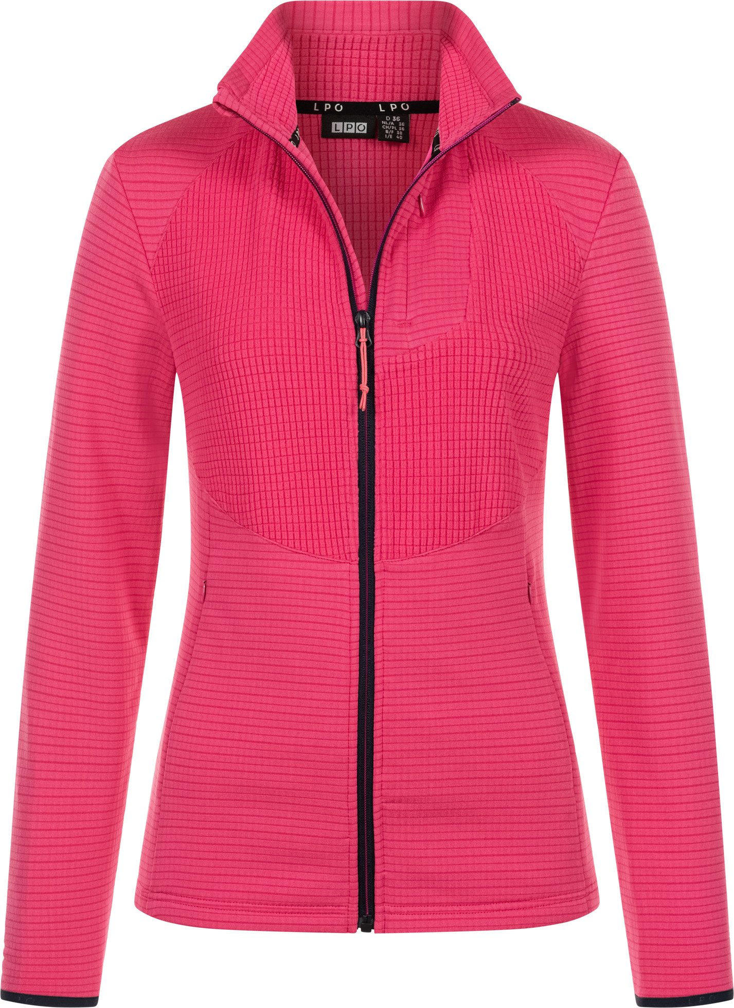 DEPROC Active Fleecejacke PERLE CS Waffelfleece, günstig online kaufen