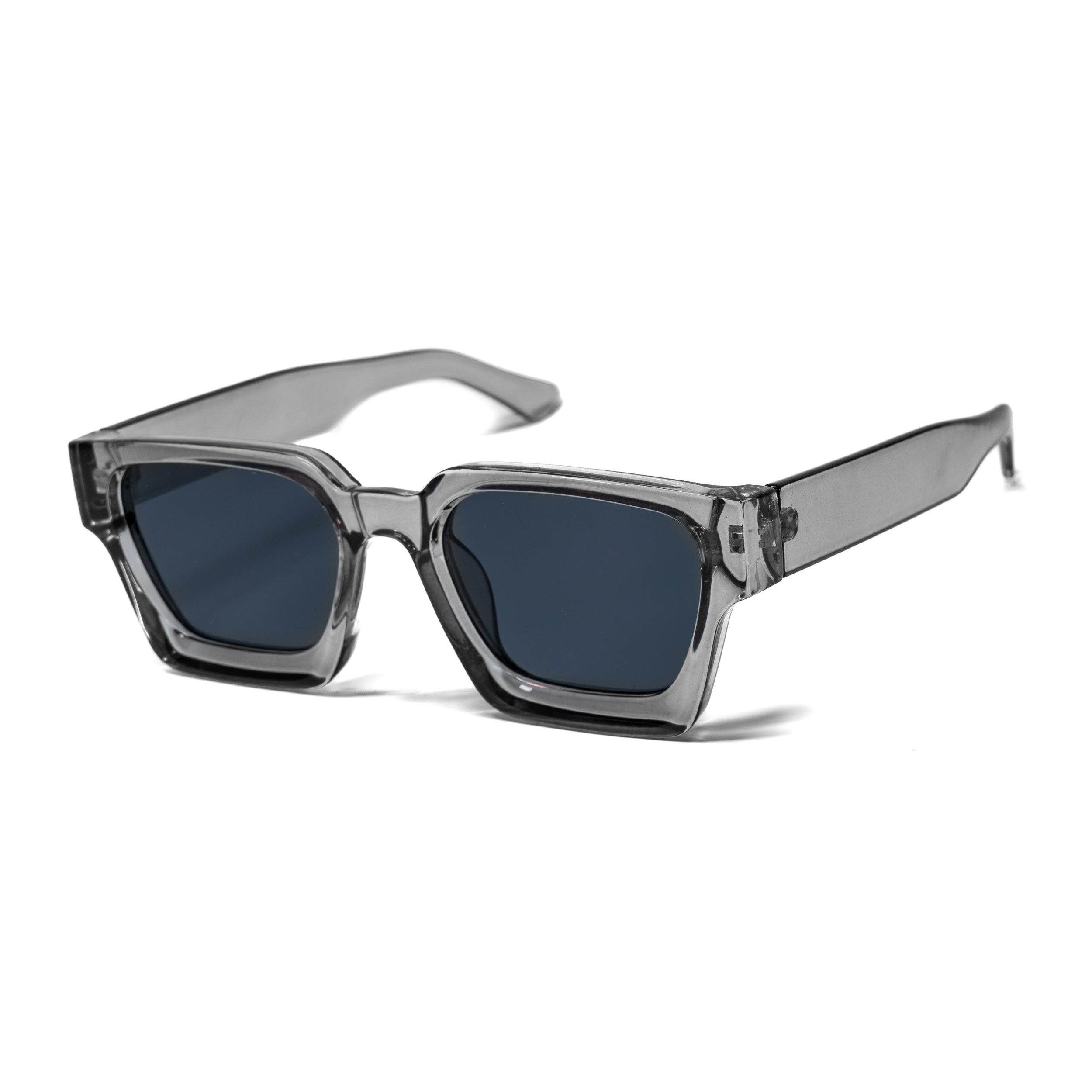 salazar.plus Sonnenbrille Dick Rechteckig Premium Unisex Klotzig Damen Herren Brille Klotzige rechteckige Sonnenbrille UV400 Cat.1-3 leicht & stylisch