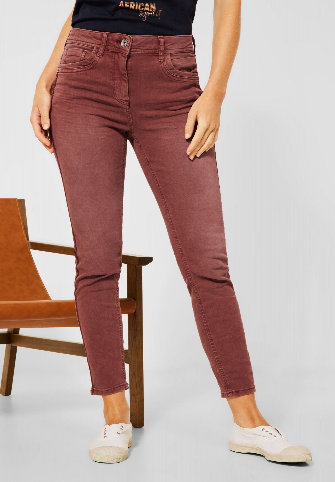 Cecil High-waist-Jeans Toronto Five Pockets