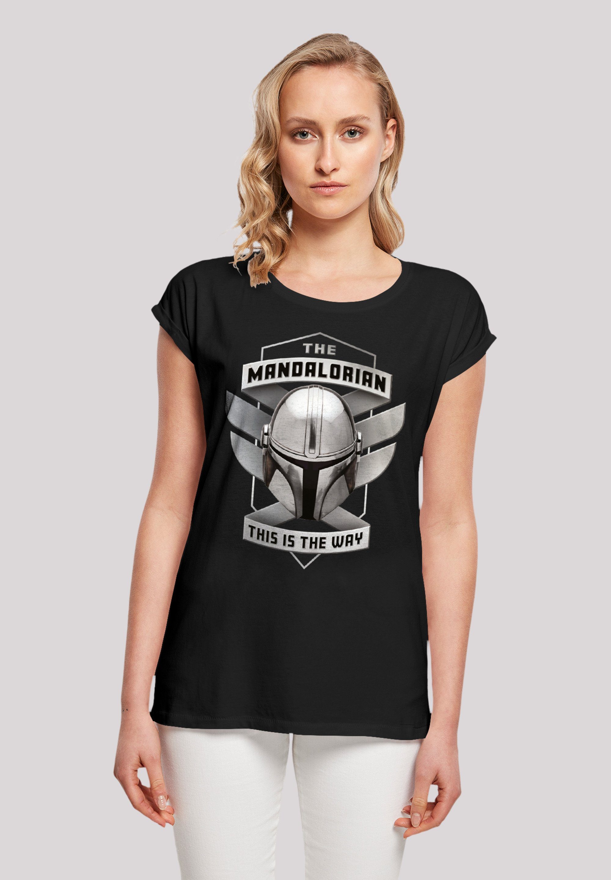 Star lizenziertes T-Shirt T-Shirt F4NT4STIC Offiziell Way Star This Premium Qualität, The Wars Wars Mandalorian Is The