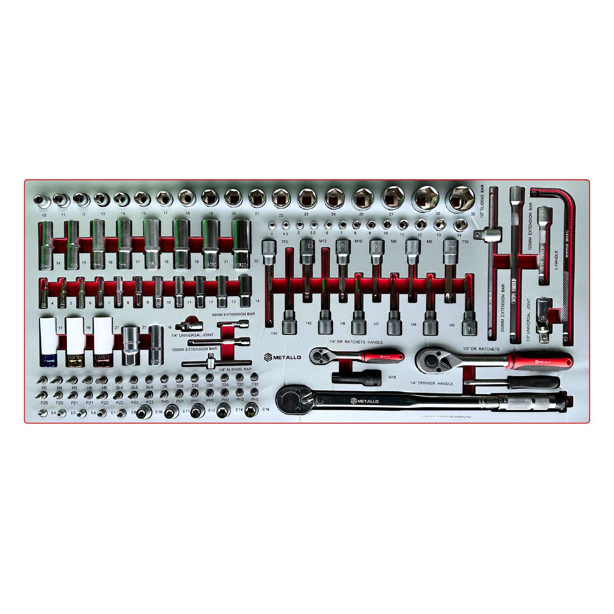 Toolcar Werkzeugwagen Toolcar Metallo Jumbo Pro 13 Rot Werkstattwagen Werkzeugwagen
