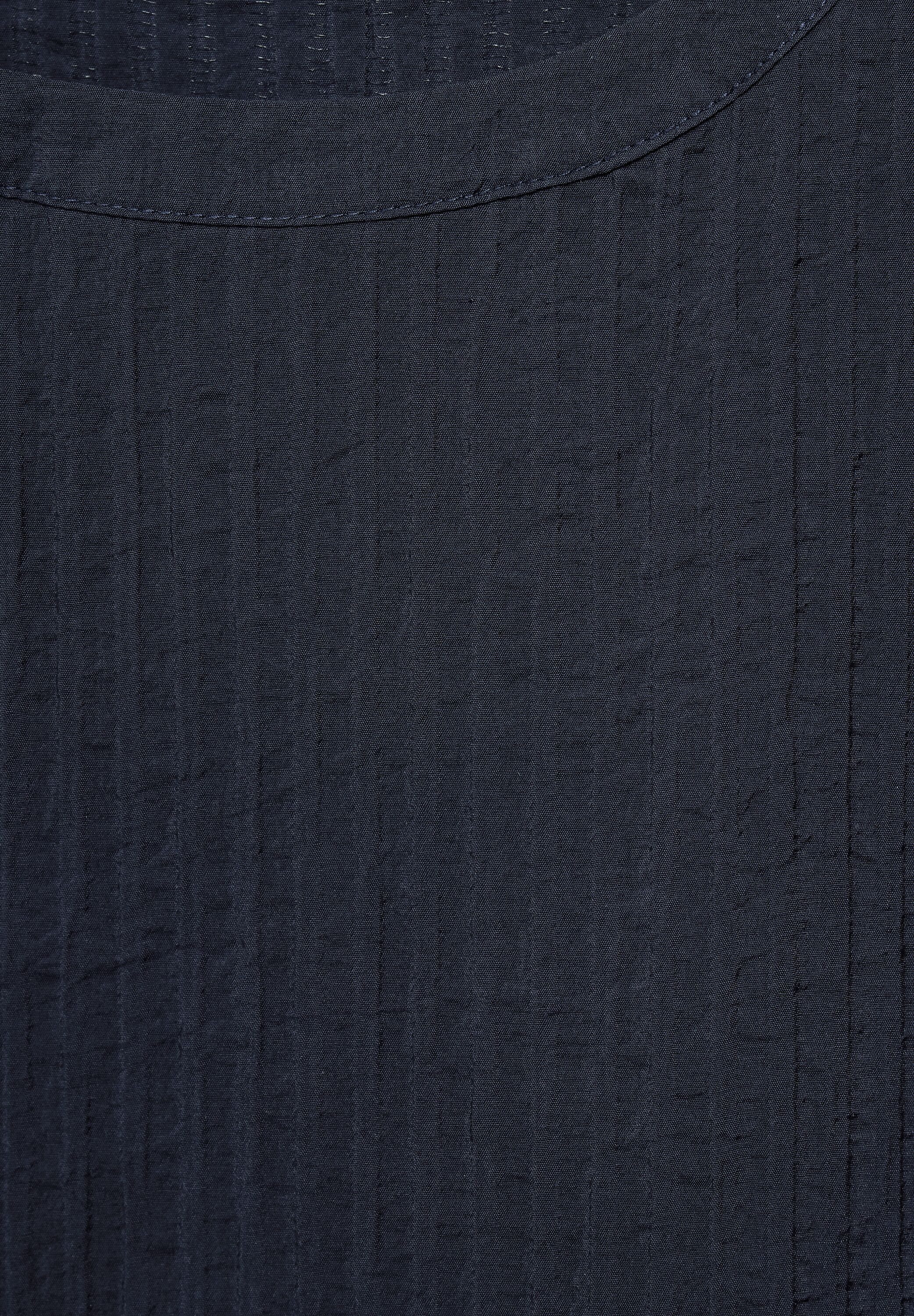 CECIL Kurzarmbluse mit Rundhalsausschnitt