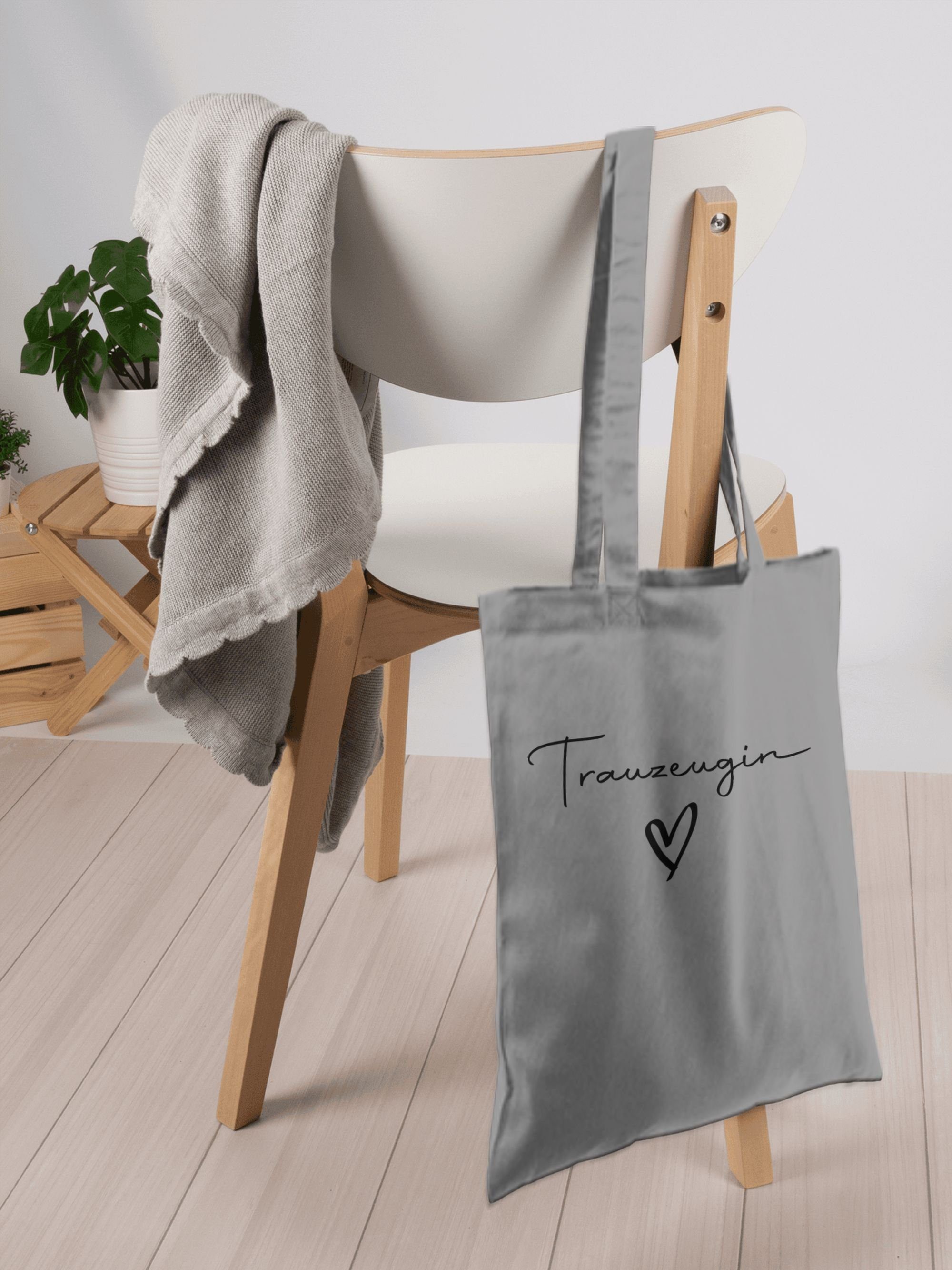 Shirtracer Umhängetasche Trauzeugin Maid of Honor, JGA Junggesellenabschied Frauen