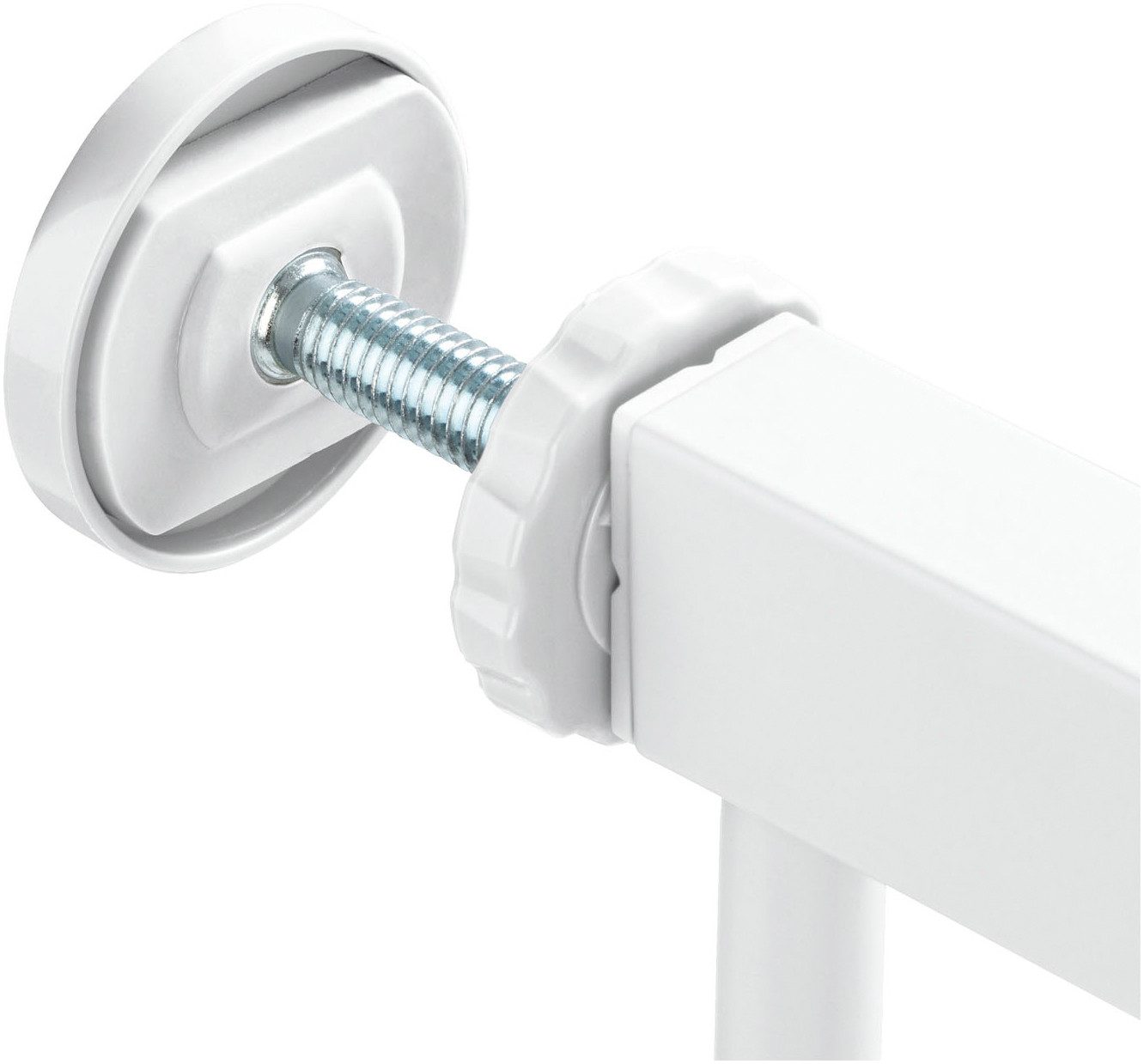 Hauck Türschutzgitter Open N Stop 2 Set inklusive Verlängerung 21 cm, White günstig online kaufen