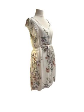 BZNA Sommerkleid Seidenkleid Sommer Herbst Kleid mit Blumen Muster