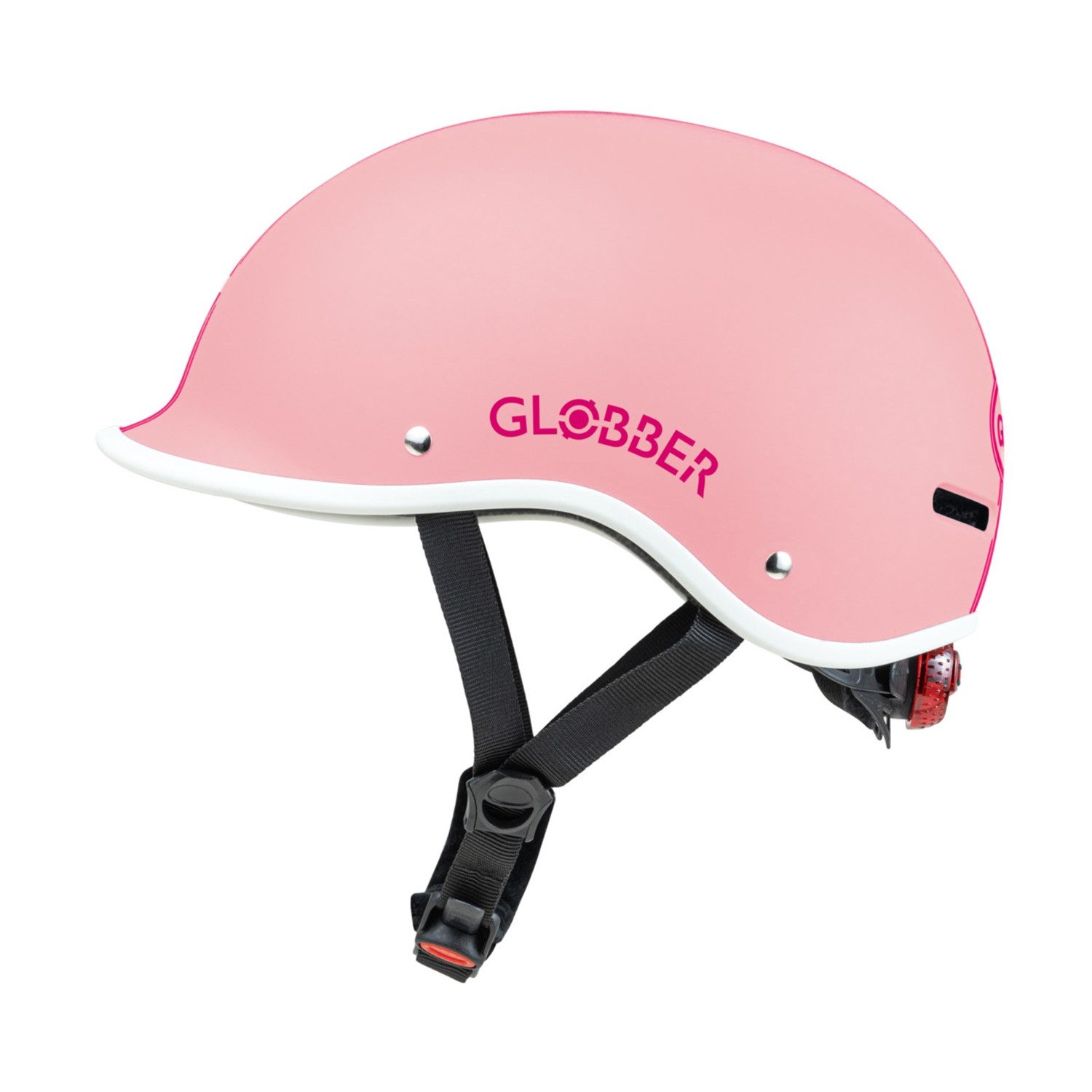 Globber Kinderhelm 600-210 GLOBBER HELM MASTER LIGHTS, pastellrosa Gr. XS/S
