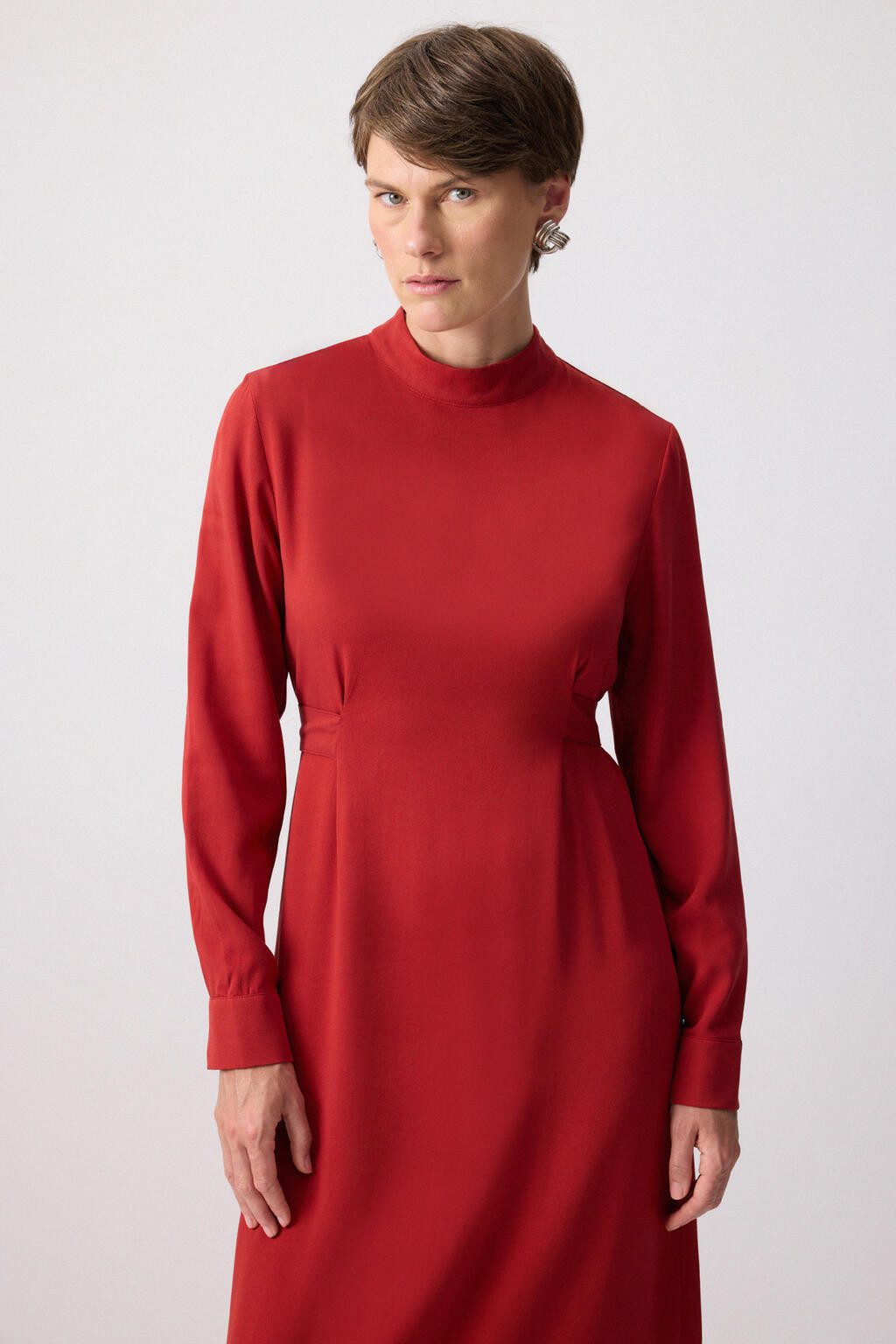 touche prive Maxikleid Viskosekleid mit Taillenband günstig online kaufen