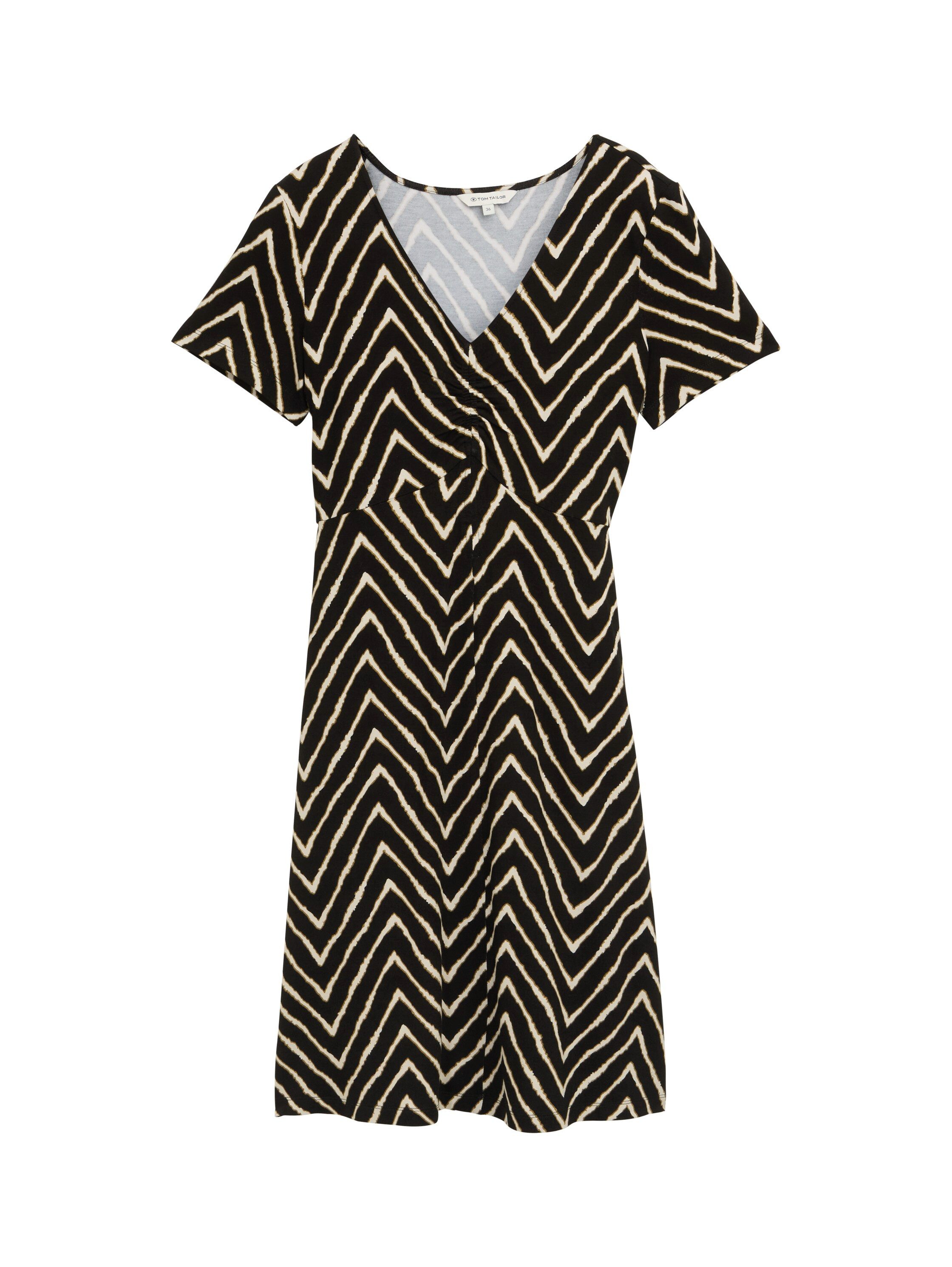 TOM TAILOR Sommerkleid mit All-Over Print günstig online kaufen