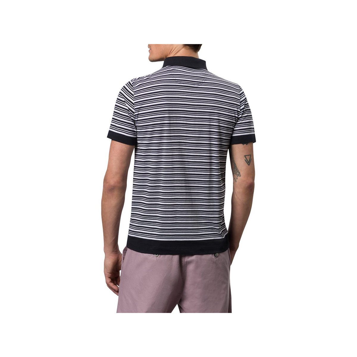 (1-tlg) Pierre regular T-Shirt Cardin fit marineblau