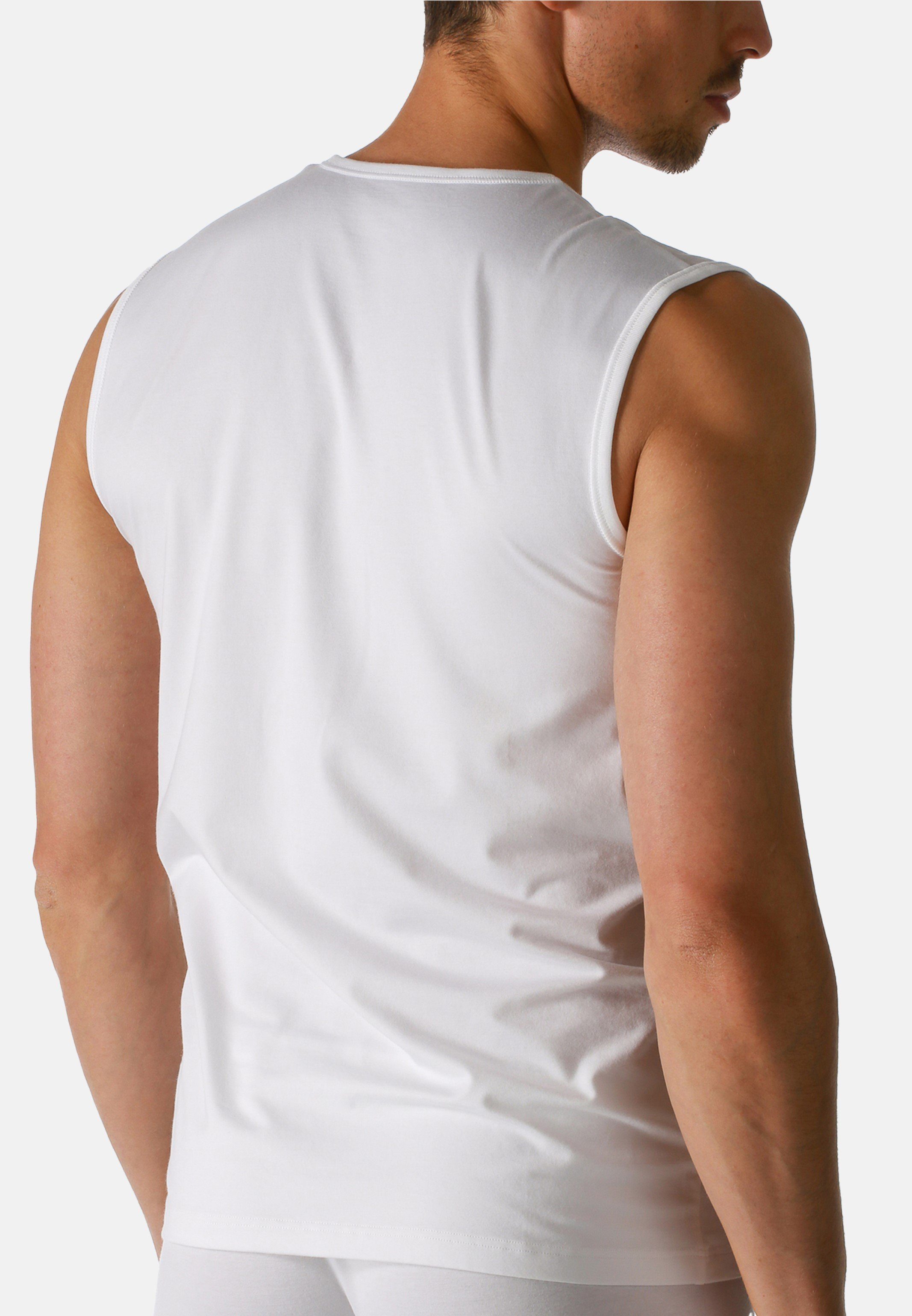 Cotton Dry Mey (1-St) - - Unterhemd Tanktop / Thermoregulierend Weiß Unterhemd Baumwolle