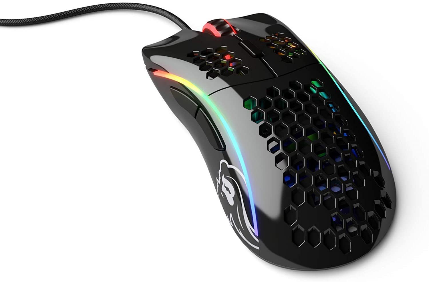 Glorious PC Gaming Race »Model D Gaming-Maus« Gaming-Maus (12000 DPI, USB Anschluss, LED ...