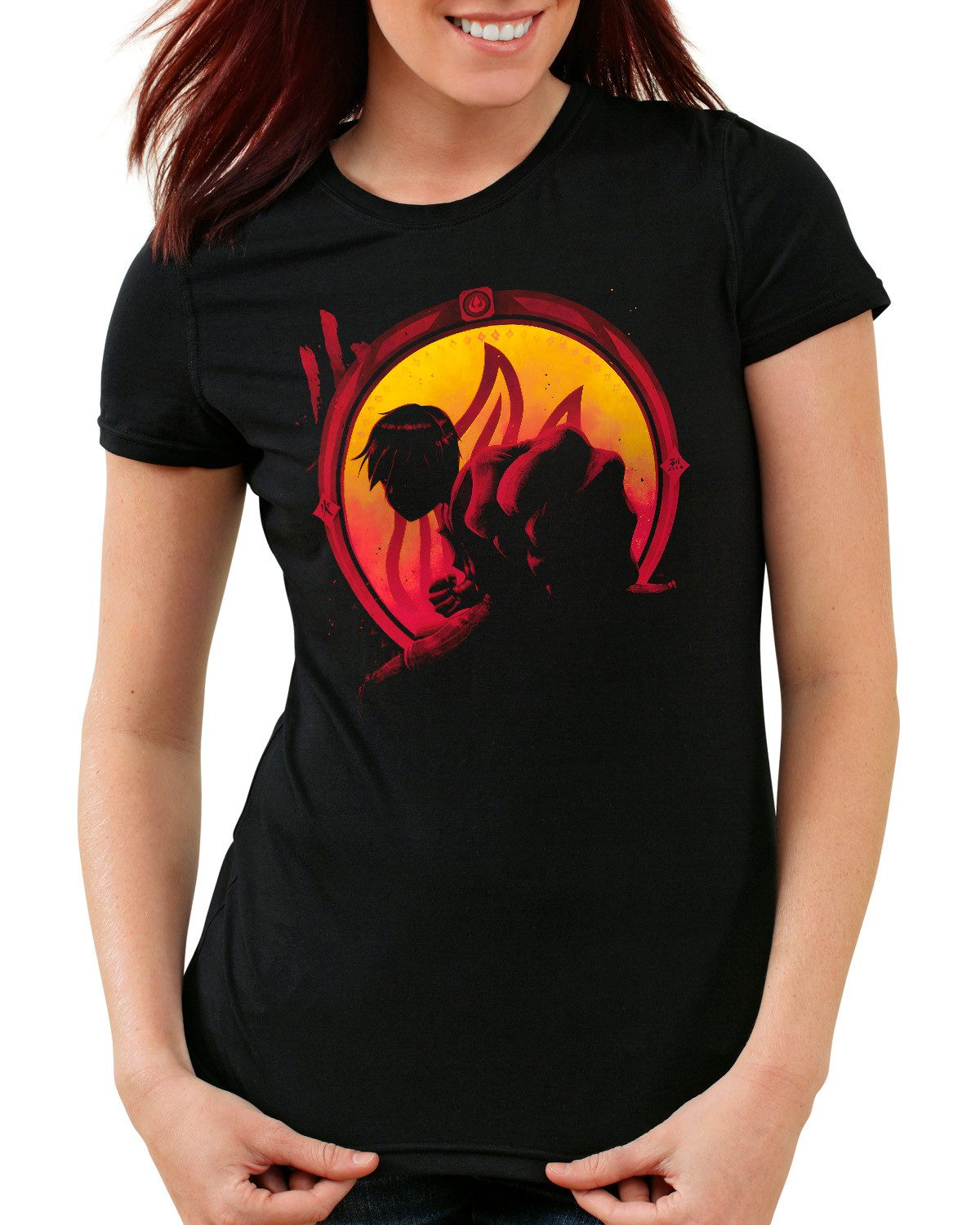 style3 T-Shirt Fire Master avatar anime japan manga last airbender tv