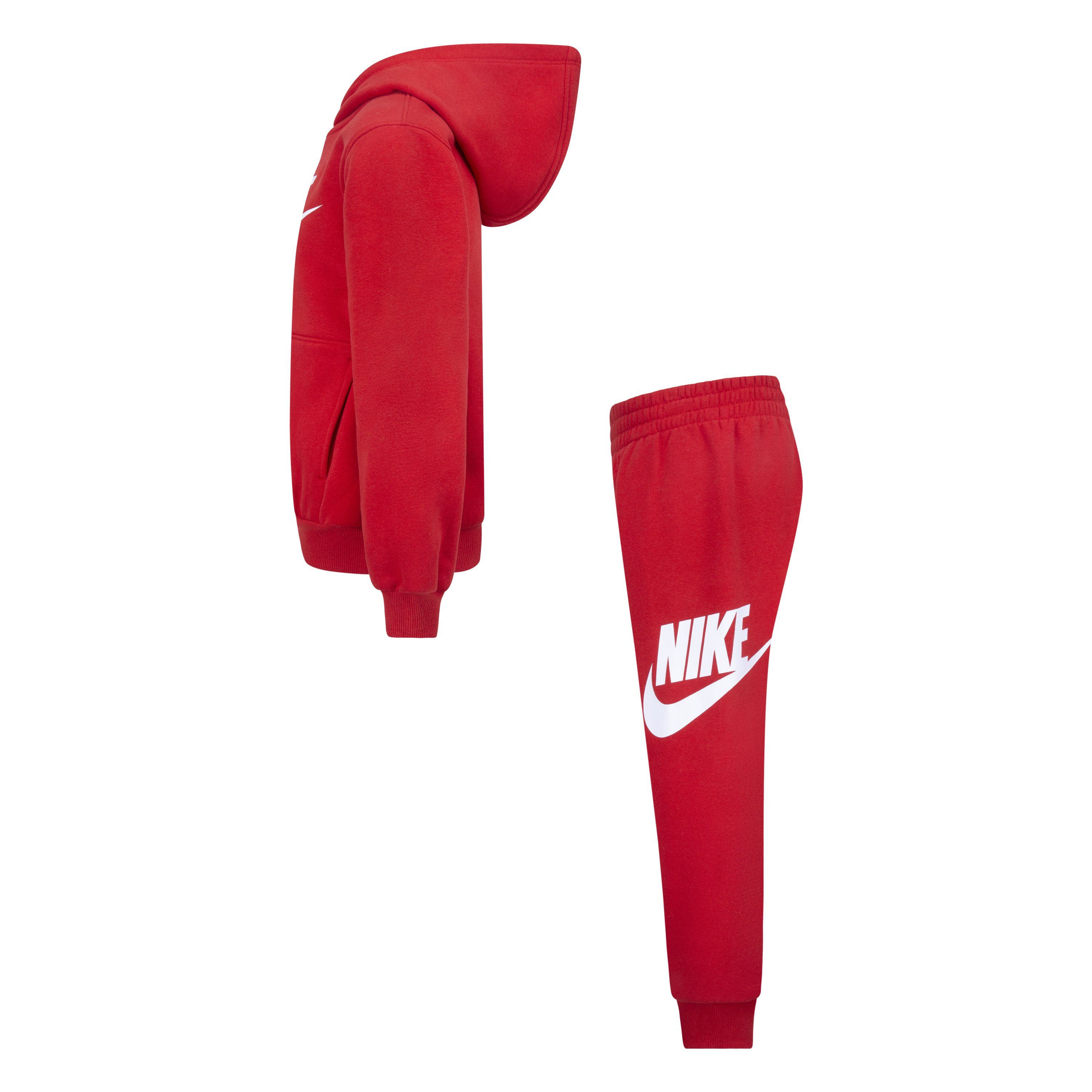 (Set, Kinder red für Nike university 2-tlg), Sportswear Jogginganzug