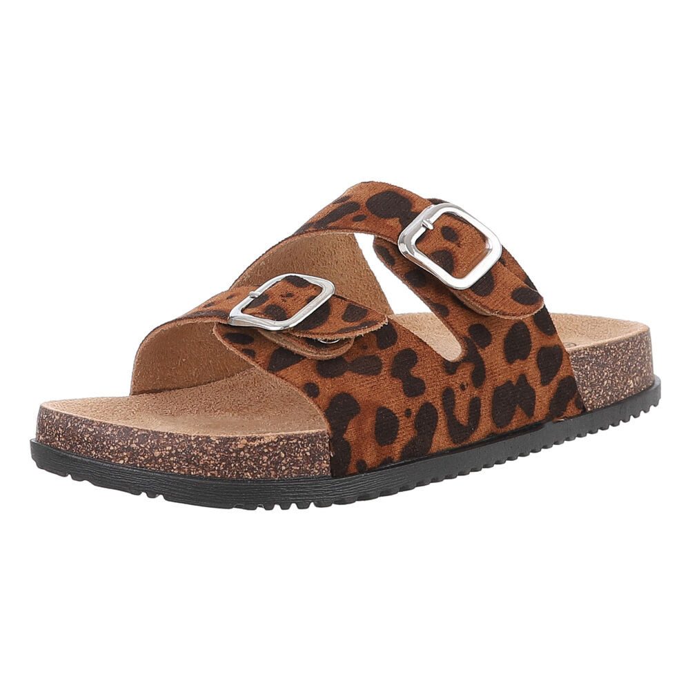 Ital-Design Damen Mules Freizeit Plateausandaletten günstig online kaufen