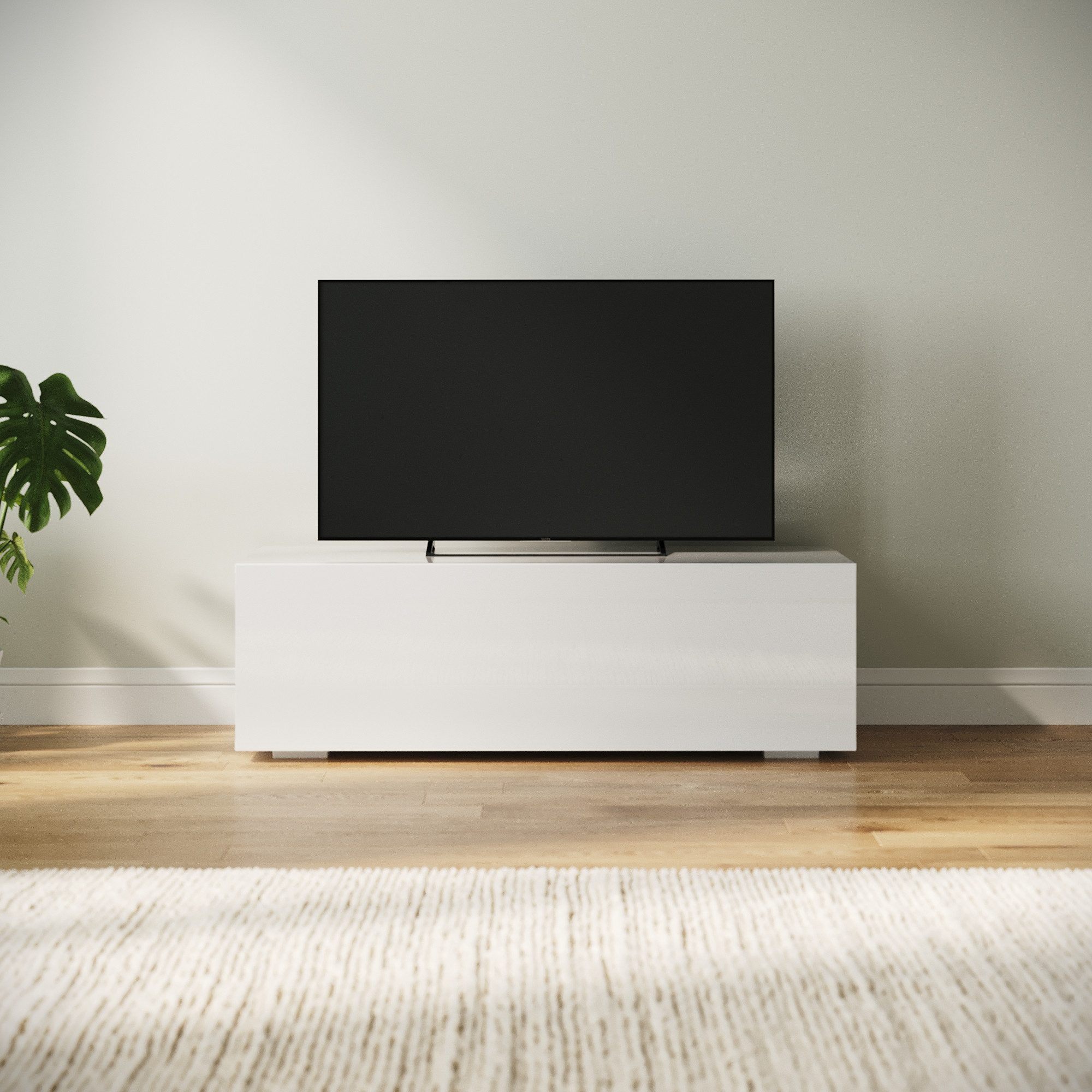 SONNI TV-Schrank TV Lowboard Breite 100cm fernseher schrank für wohnzimmer TV-Kommode