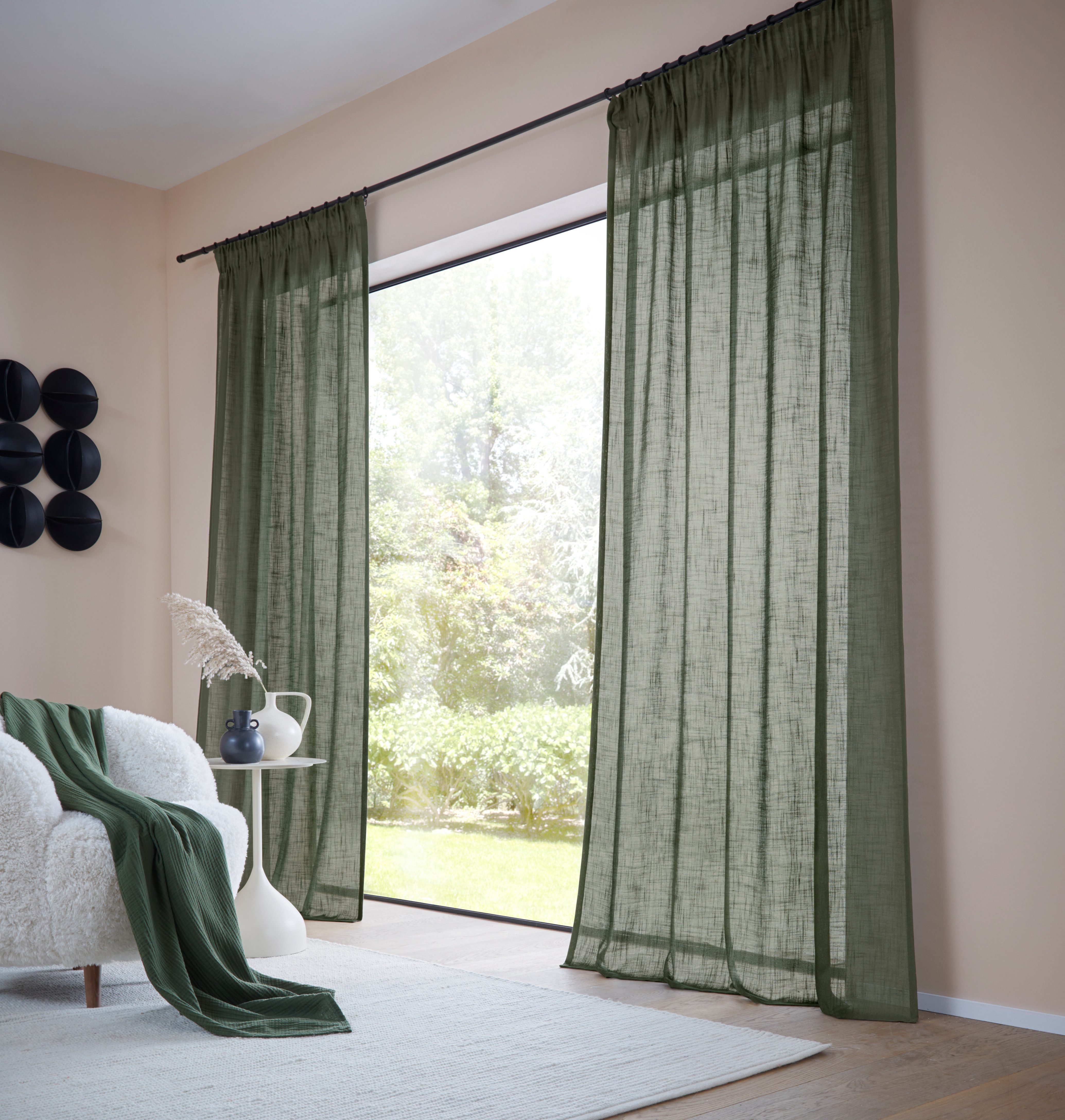 LeGer Home by Lena Gercke Gardine Marusha (1 St), Multifunktionsband, halbt günstig online kaufen