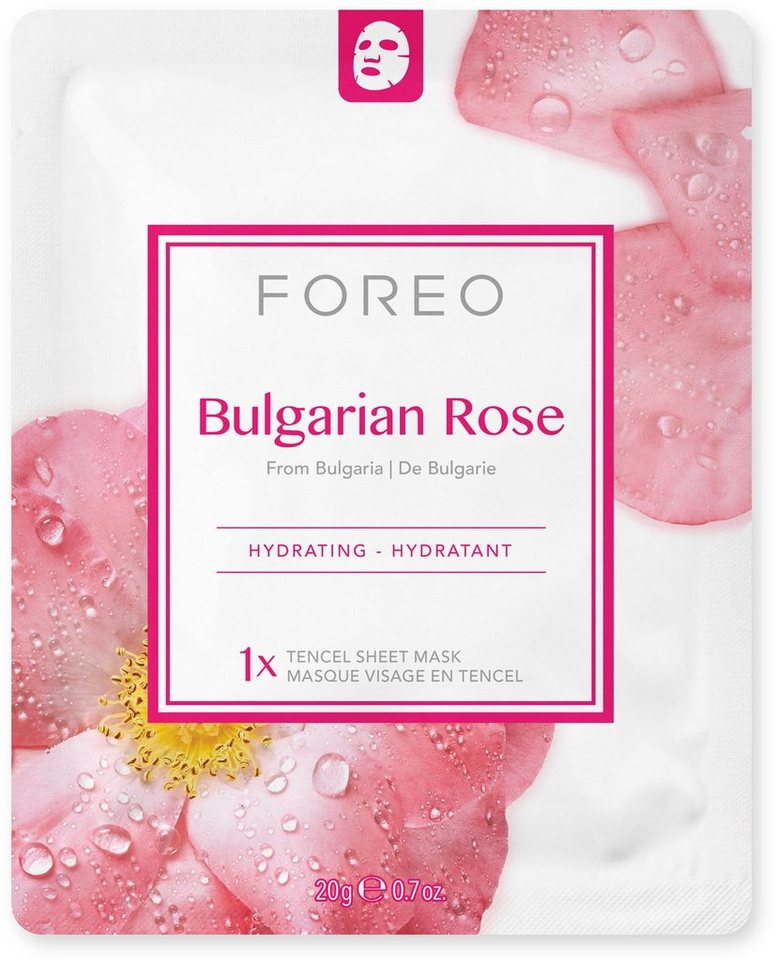 FOREO Gesichtsmaske Farm To Face Collection Sheet Masks Bulgarian Rose,