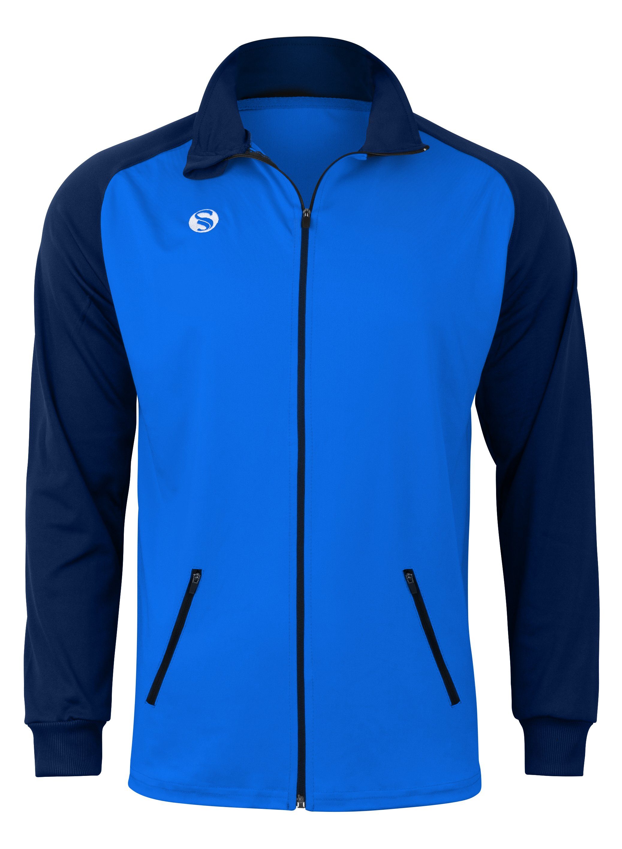 Stark Soul® Trainingsjacke Sport Jacket "WARM UP" - long sleeve - Trainingsjacke mit seitlichen Taschen