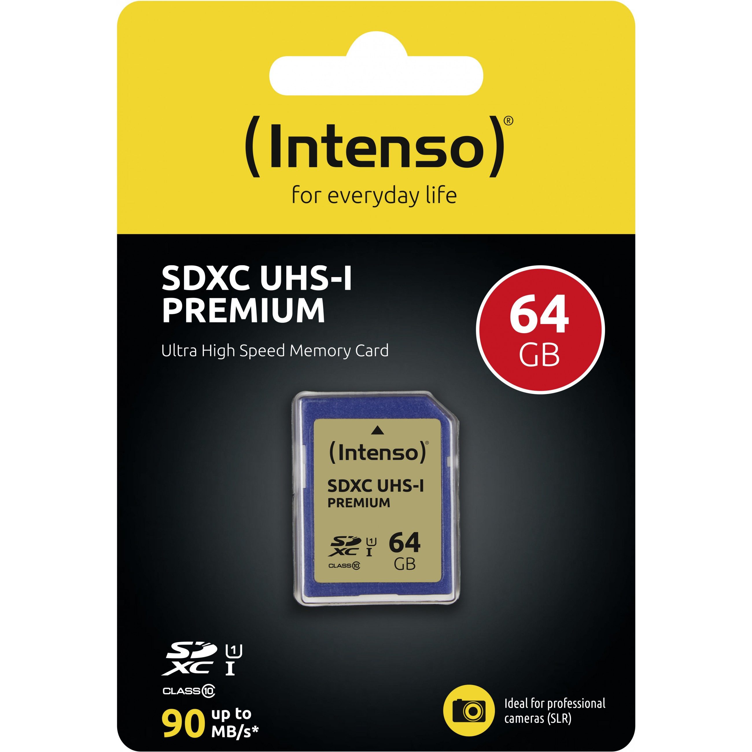 Intenso Intenso Secure Digital Card SD Class 10 UHS-I 64 GB Speicherkarte Micro SD-Karte