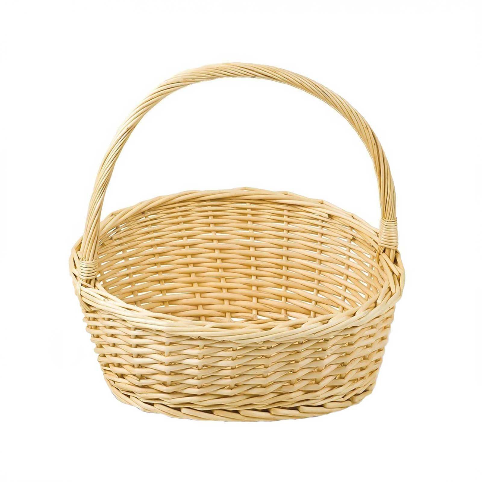 Dekokorb 1 Geschenkkorb Präsentkorb Handkorb Weidenkorb mit/ ohne Zubehör