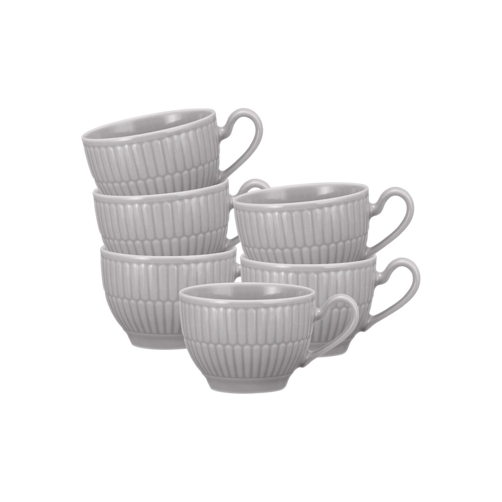 Seltmann Weiden Espressotasse Amina Espressotassen 0,1 l 6er Set, 6-tlg., Porzellan