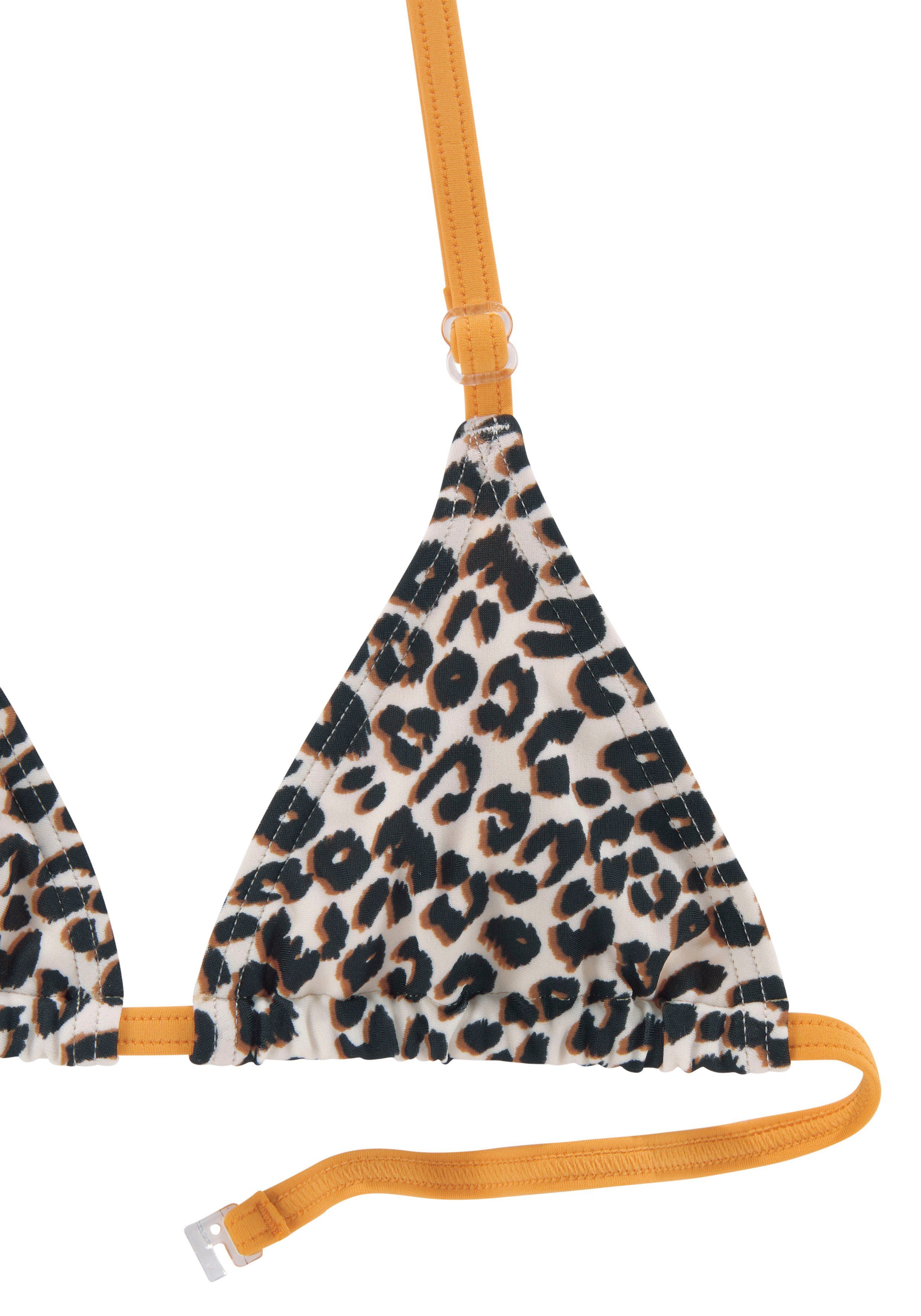 Kitty Buffalo Leodruck im Triangel-Bikini Kids