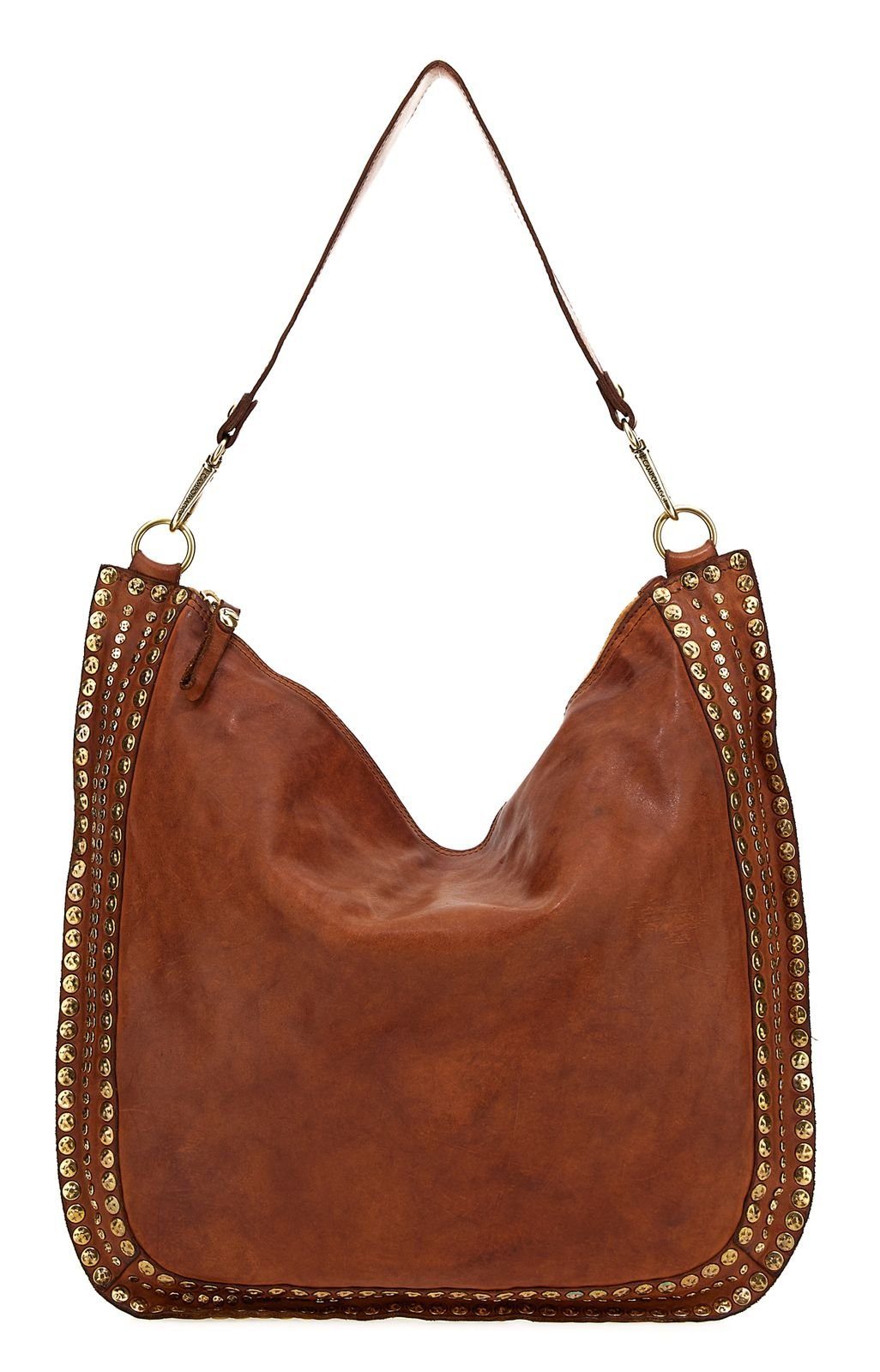 Campomaggi Schultertasche Cognac