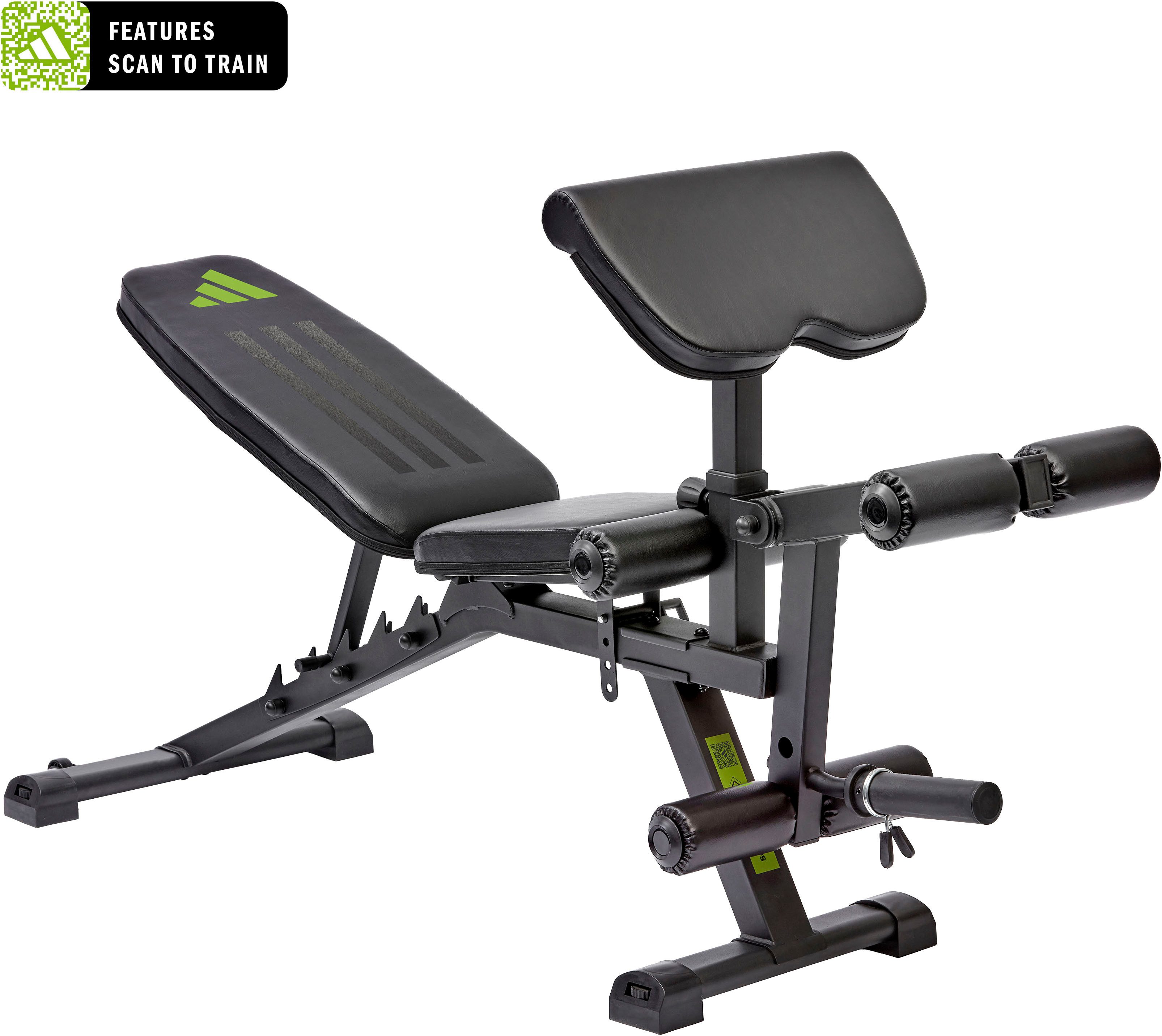 adidas Performance Trainingsbank Trainingsbank mit Curlpult und Beincurler