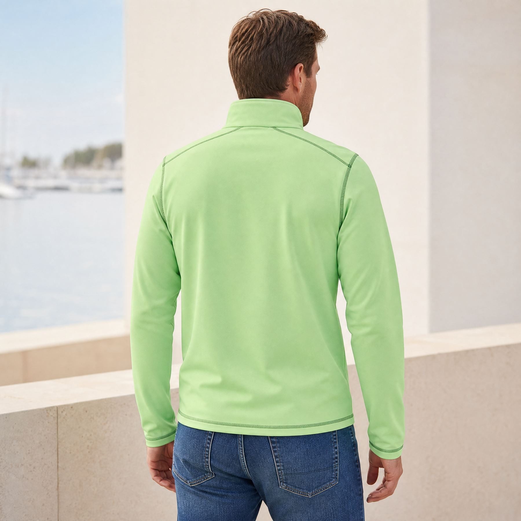 Nebulus Softshelljacke EVENT, P5568 - Herren, lime-schwarz, M