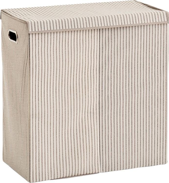 Zeller Present Wäschesortierer Stripes, 2-fach, Vlies, günstig online kaufen