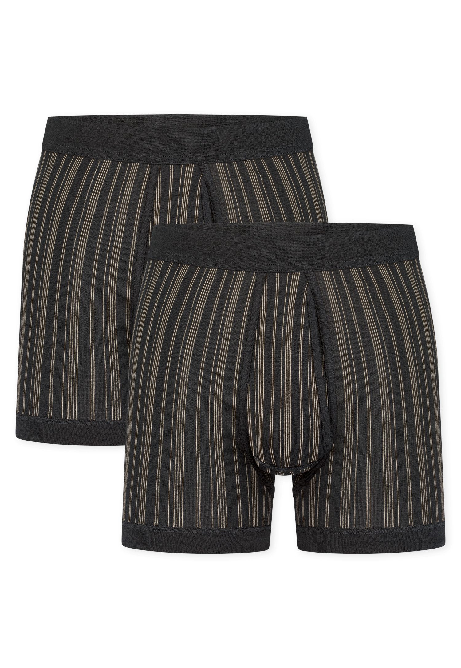 Schiesser Boxershorts Original Classics (2er Pack) mit Eingriff, gestreift günstig online kaufen