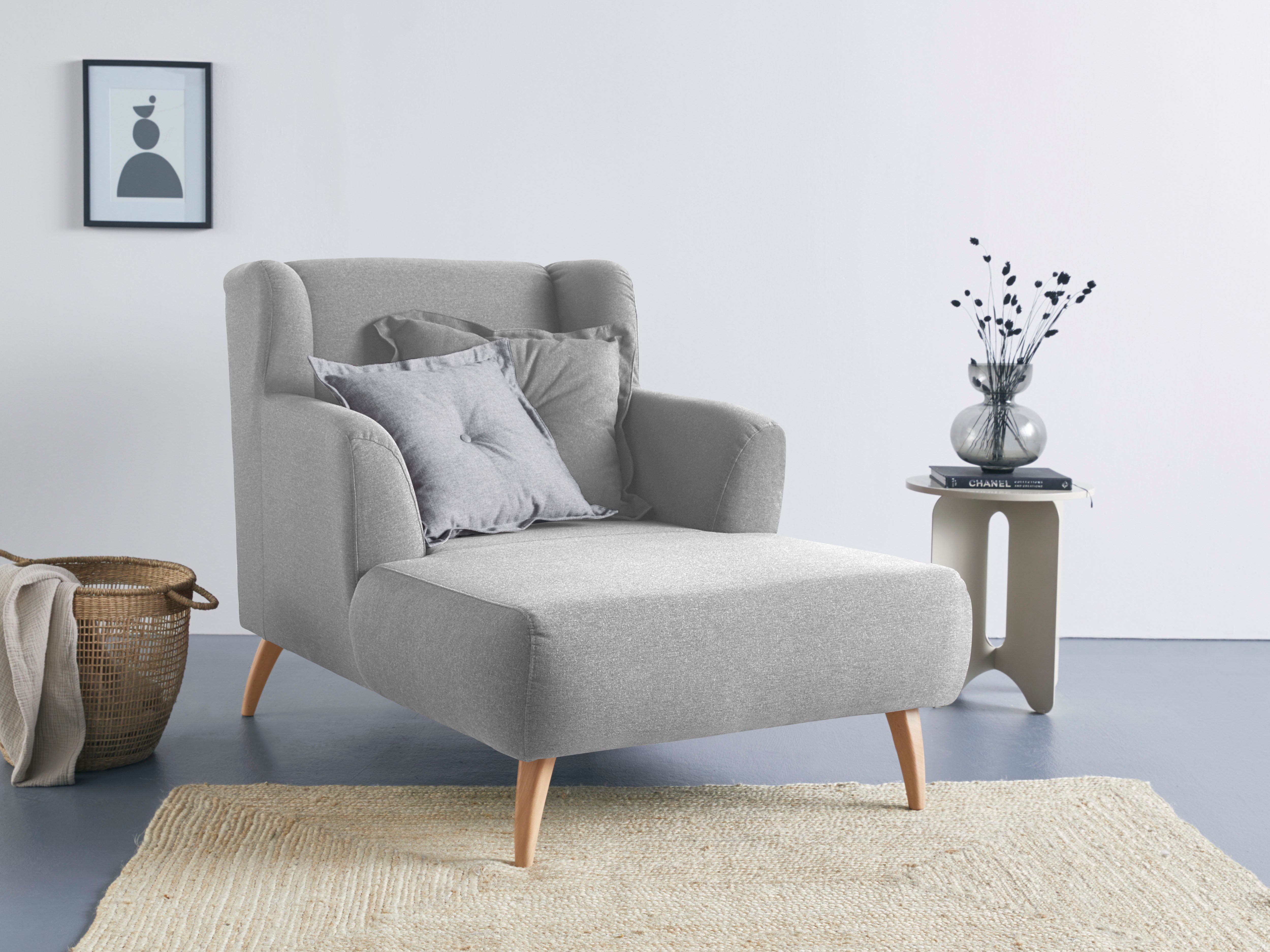 Home affaire Loveseat Baggio Kuschel Mega günstig online kaufen