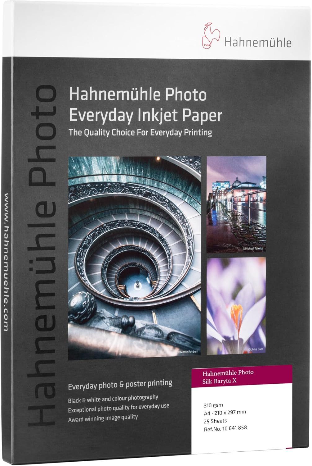 Hahnemühle Fotopapier Photo Silk Baryta X DinA4, 310g/m², 25 Blatt