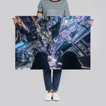 PYRAMID Poster On The Edge Of Times Square Poster 91,5 x 61 cm