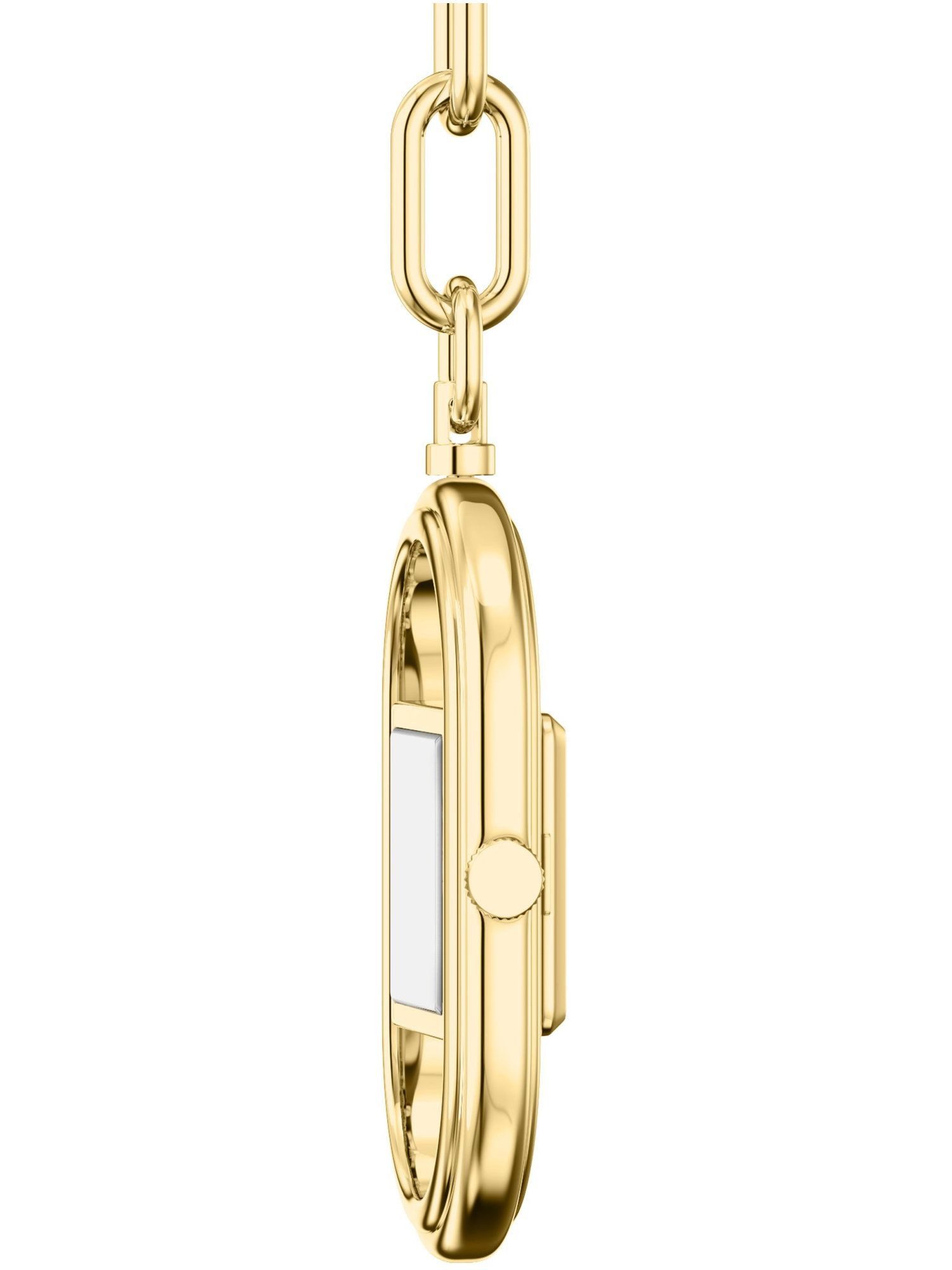 Fossil Quarzuhr ES5487 ES5487, Fossil ES5487 WATCH BAG CHARM Uhr Damenuhr Messing gold