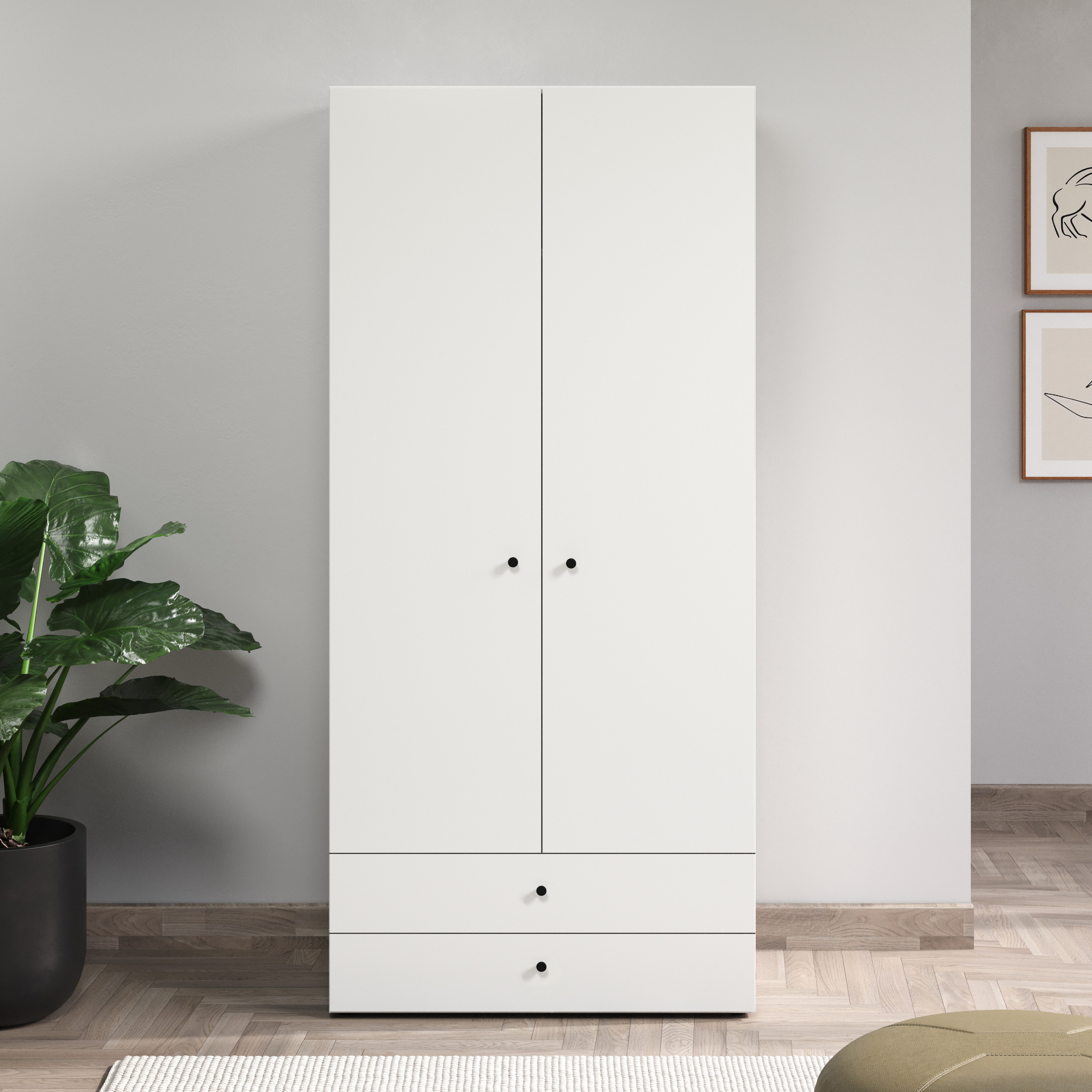 INOSIGN Kleiderschrank Jersey Schlafzimmerschrank Garderobe Bestseller Schr günstig online kaufen