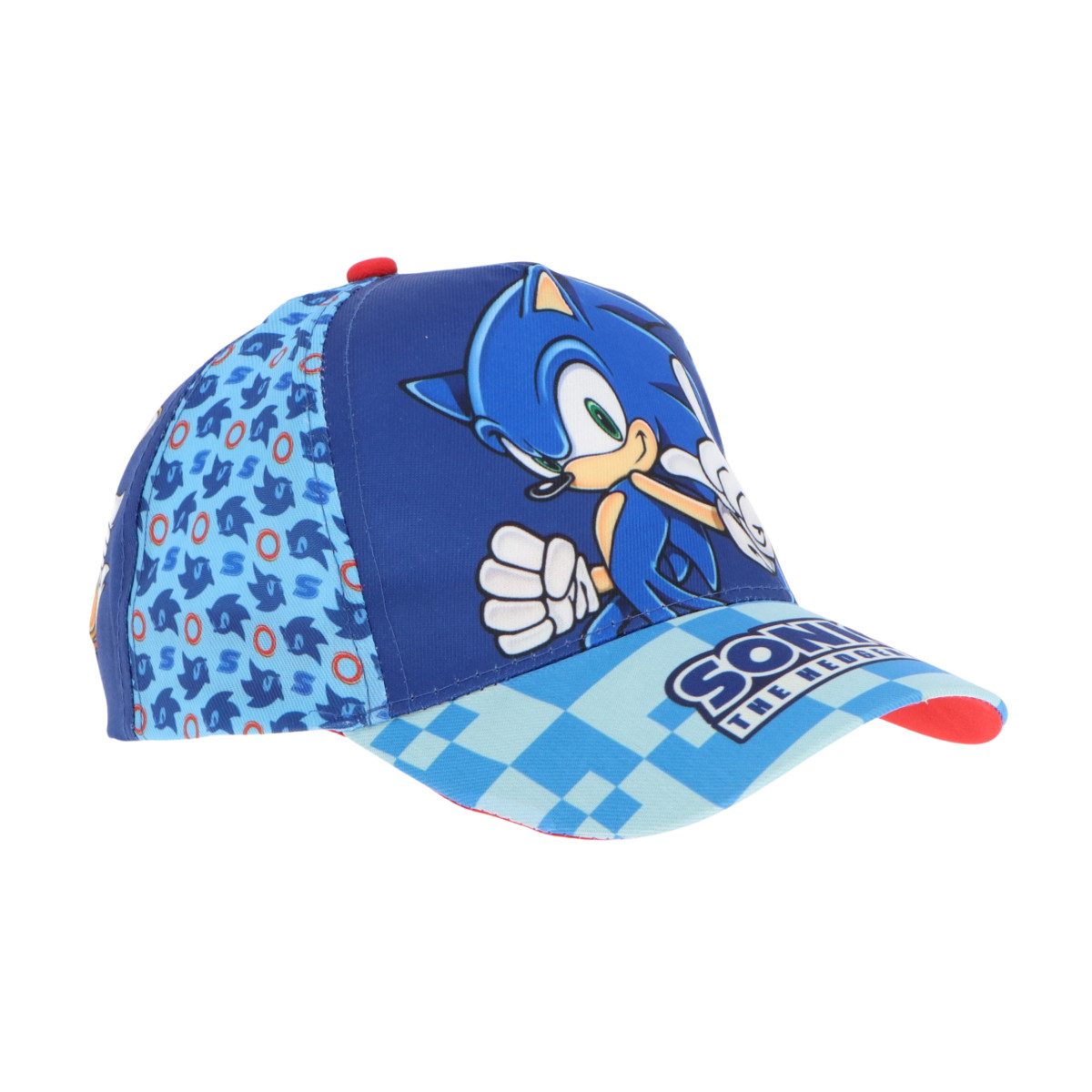 Sonic The Hedgehog Baseball Cap Kappe Kinder Blaue für Freizeit Sommer und Alltag