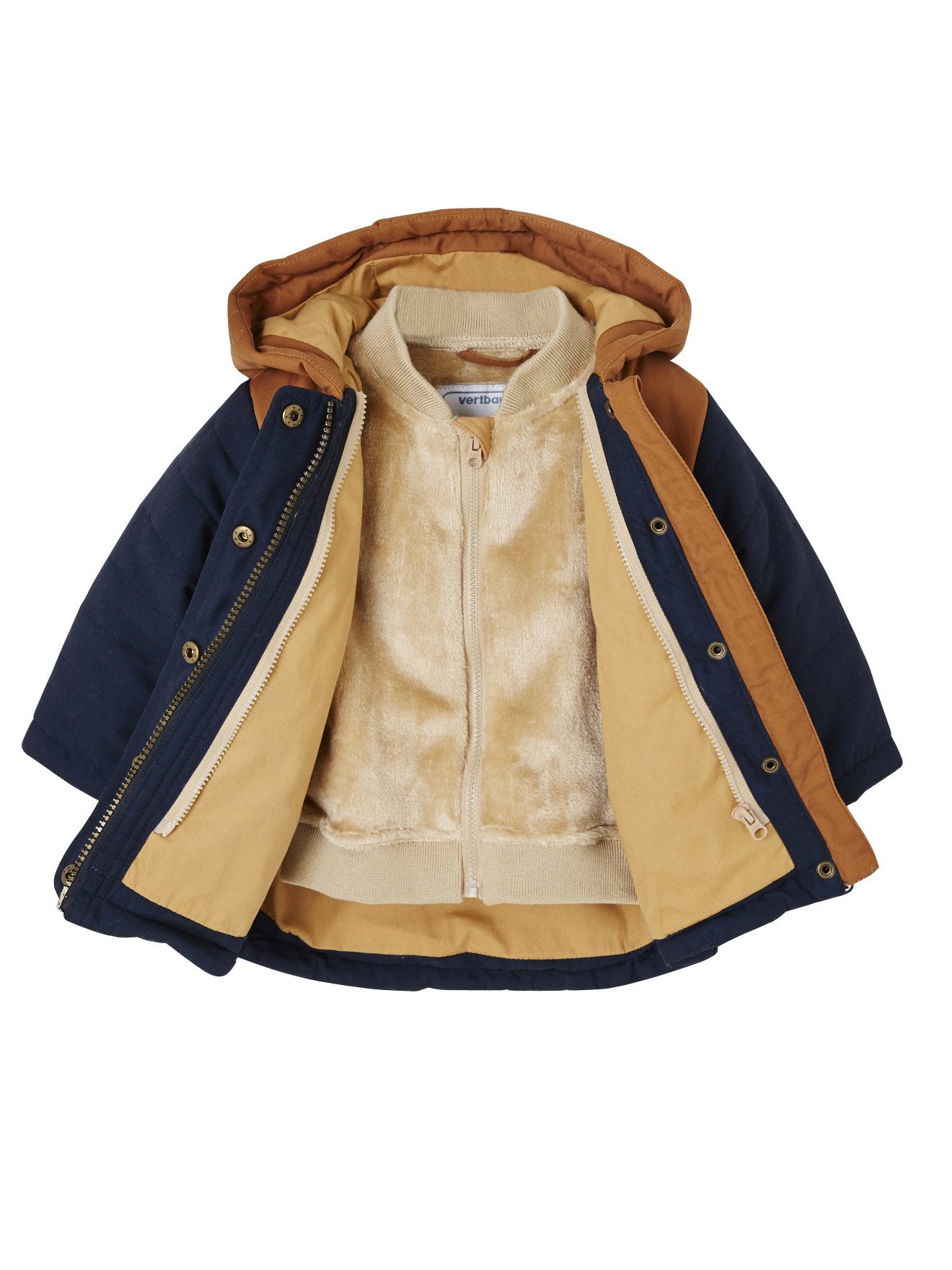 vertbaudet Funktionsjacke Jungen Baby Winterjacke 3-in-1