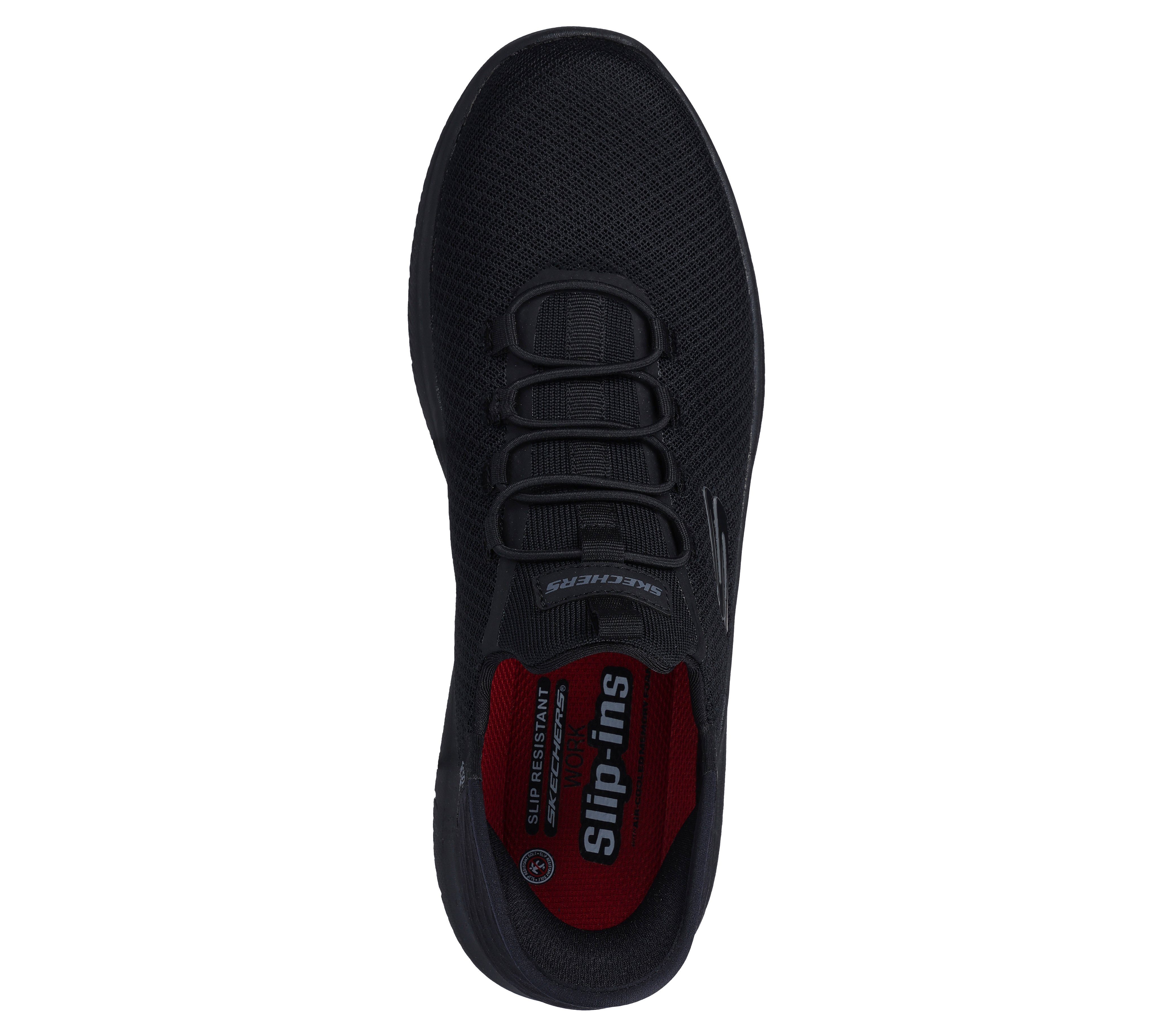 Skechers Arbeitsschuhe Herren OB FO SR - Rutschfest - Wasserabweisender Arbeitsschuh Air-Cooled Memory Foam - Berufsschuhe nach EN ISO 20347:2022+A1:2024 – Bild 4 von 5