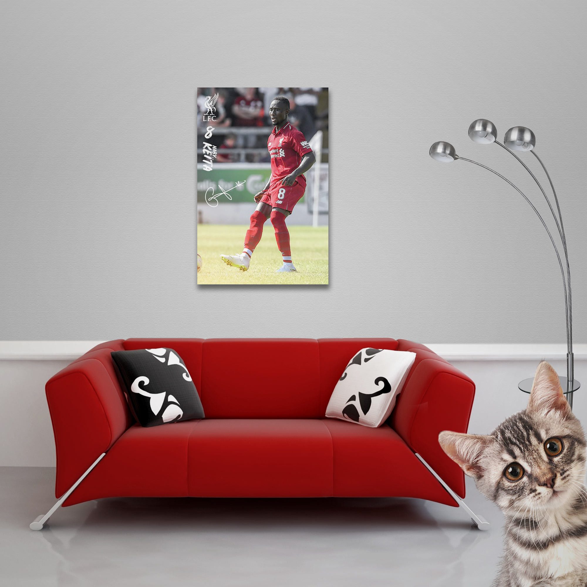 Poster Fußball - Poster - FC Liverpool - Keita 18/19