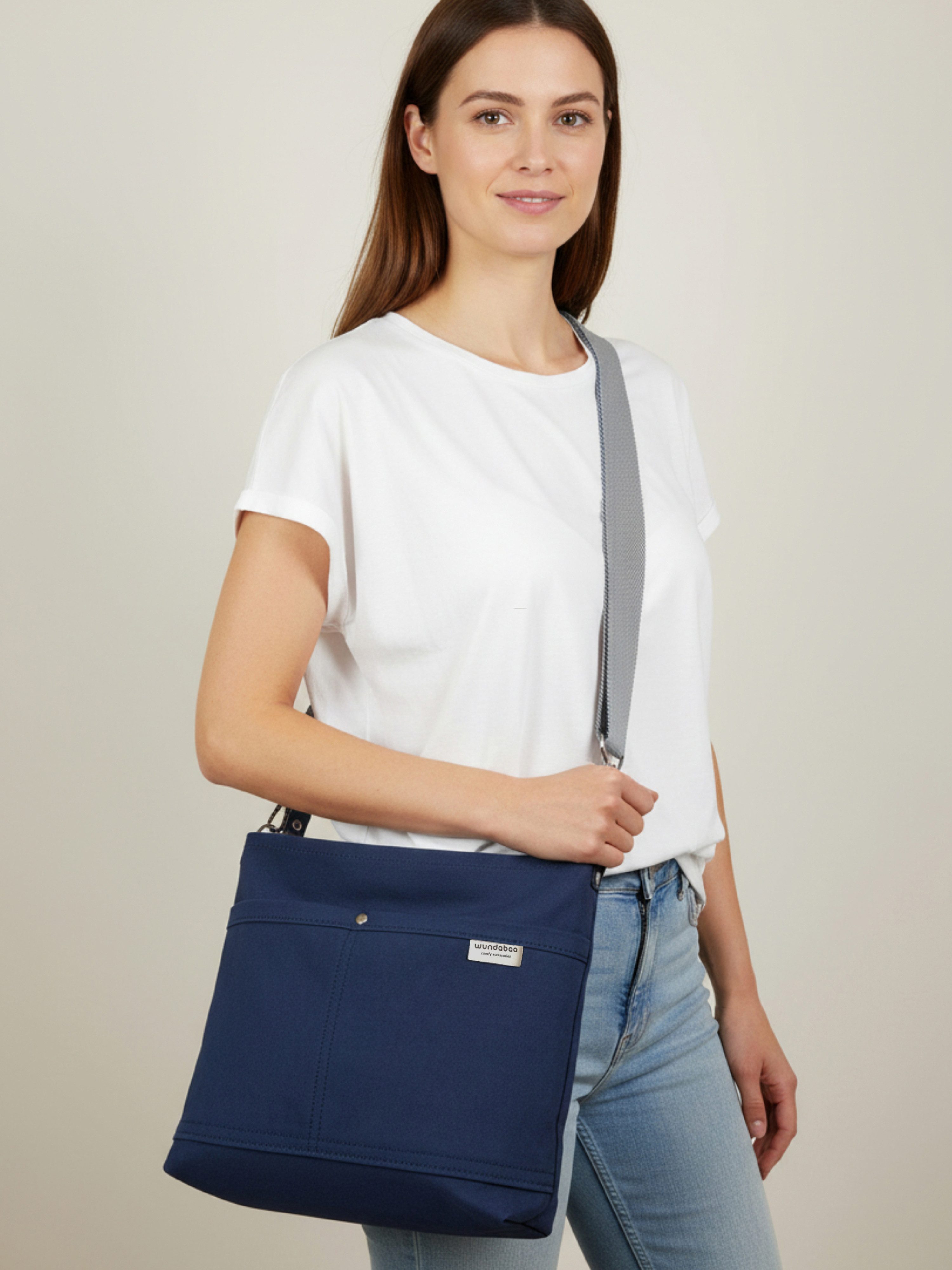 wundabaa Umhängetasche Damen Canvas S